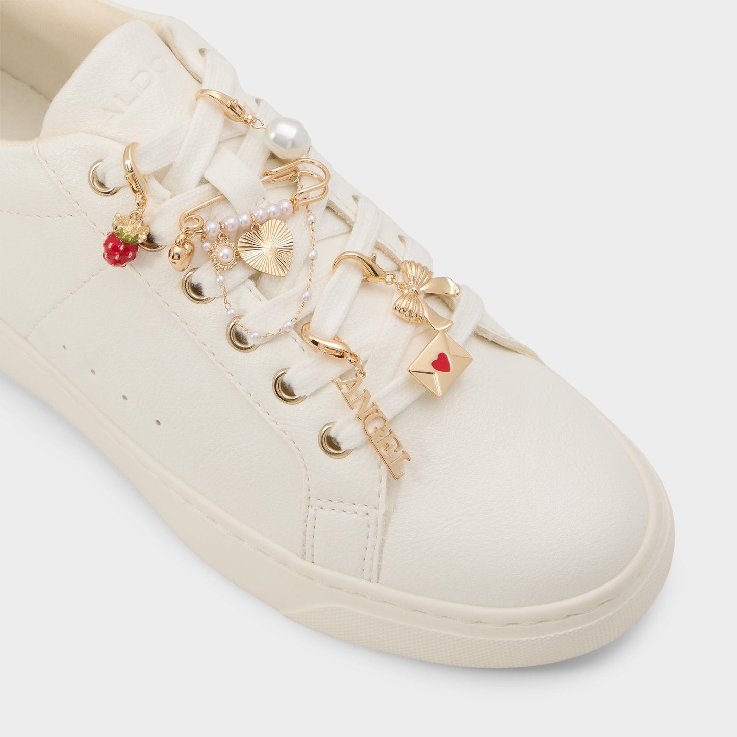 Loveletters in Red - Shoe charms Aldo Red