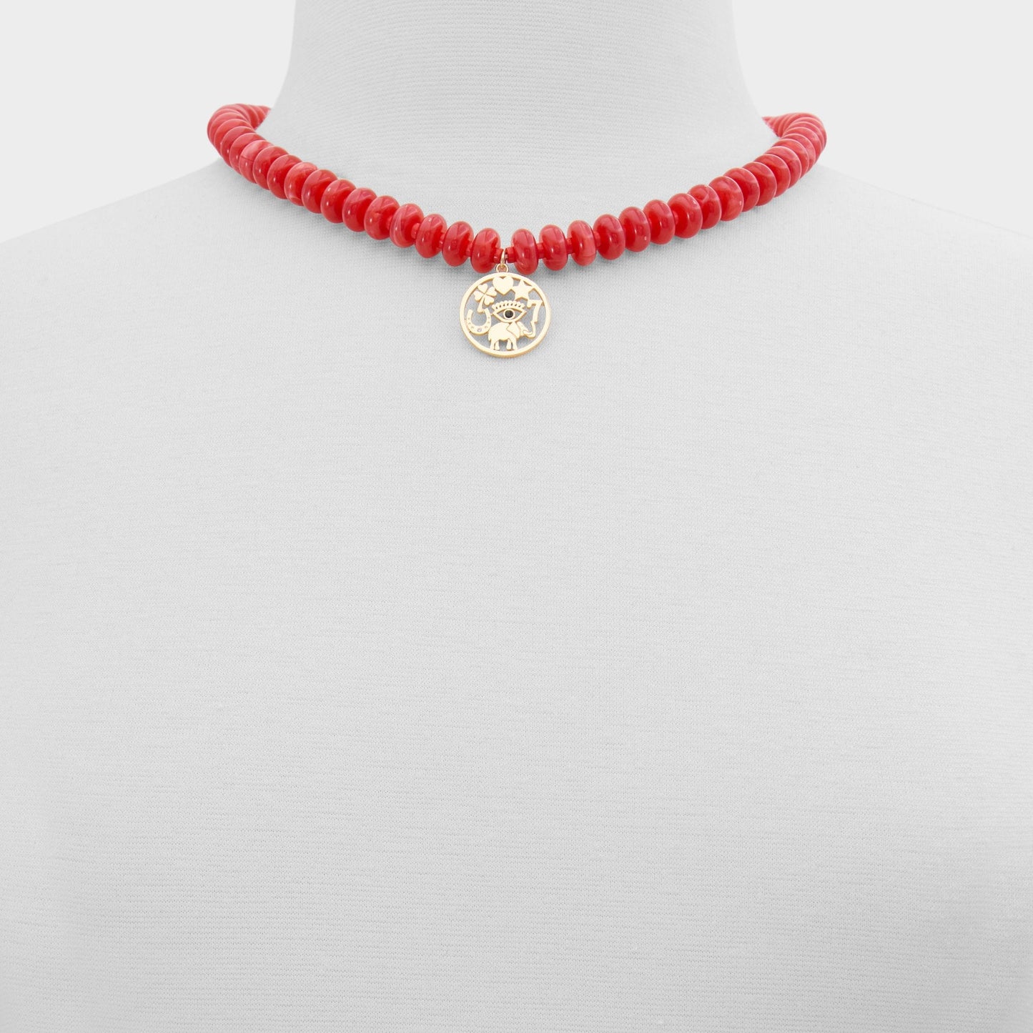 Myluckycharm in Red - Pendant necklace Aldo Red