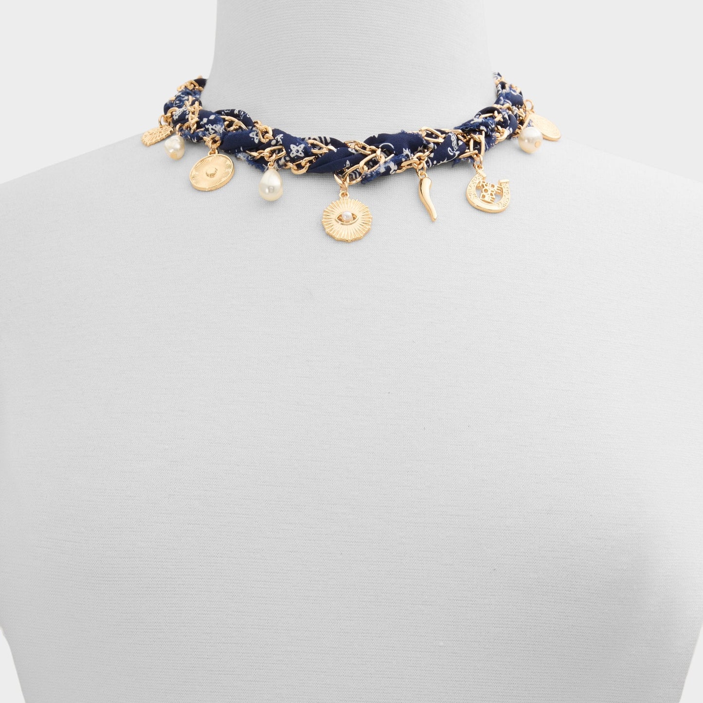 Goodluckcharms Navy Women's Necklaces - Charm necklace Aldo Navy