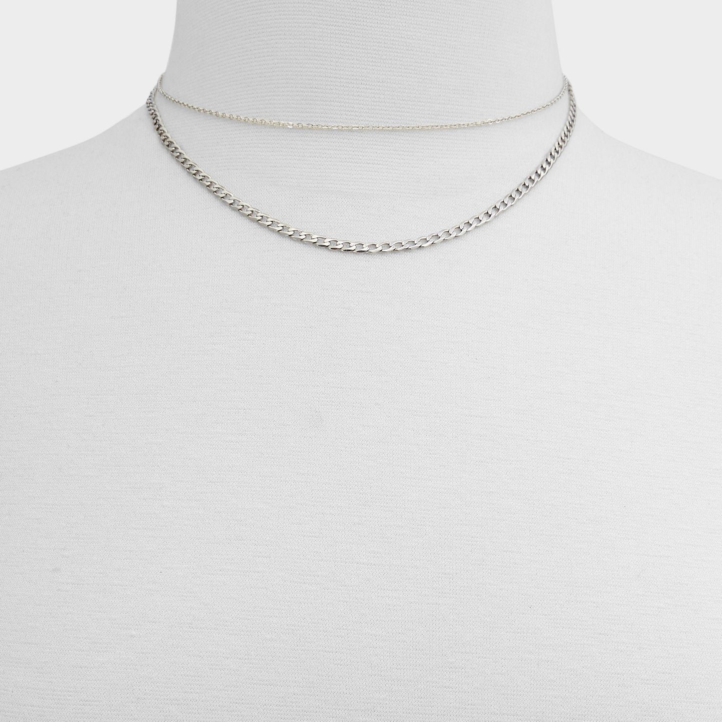 Lovechain Silver Women's Aldo Sport Club - Necklace Aldo Silver