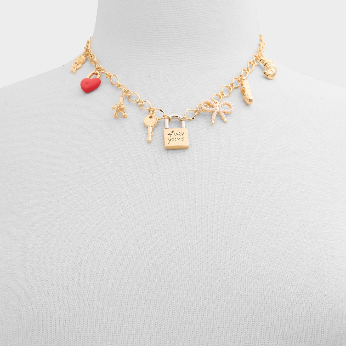 Ponddamours Red Women's Necklaces - Charm necklace Aldo Red