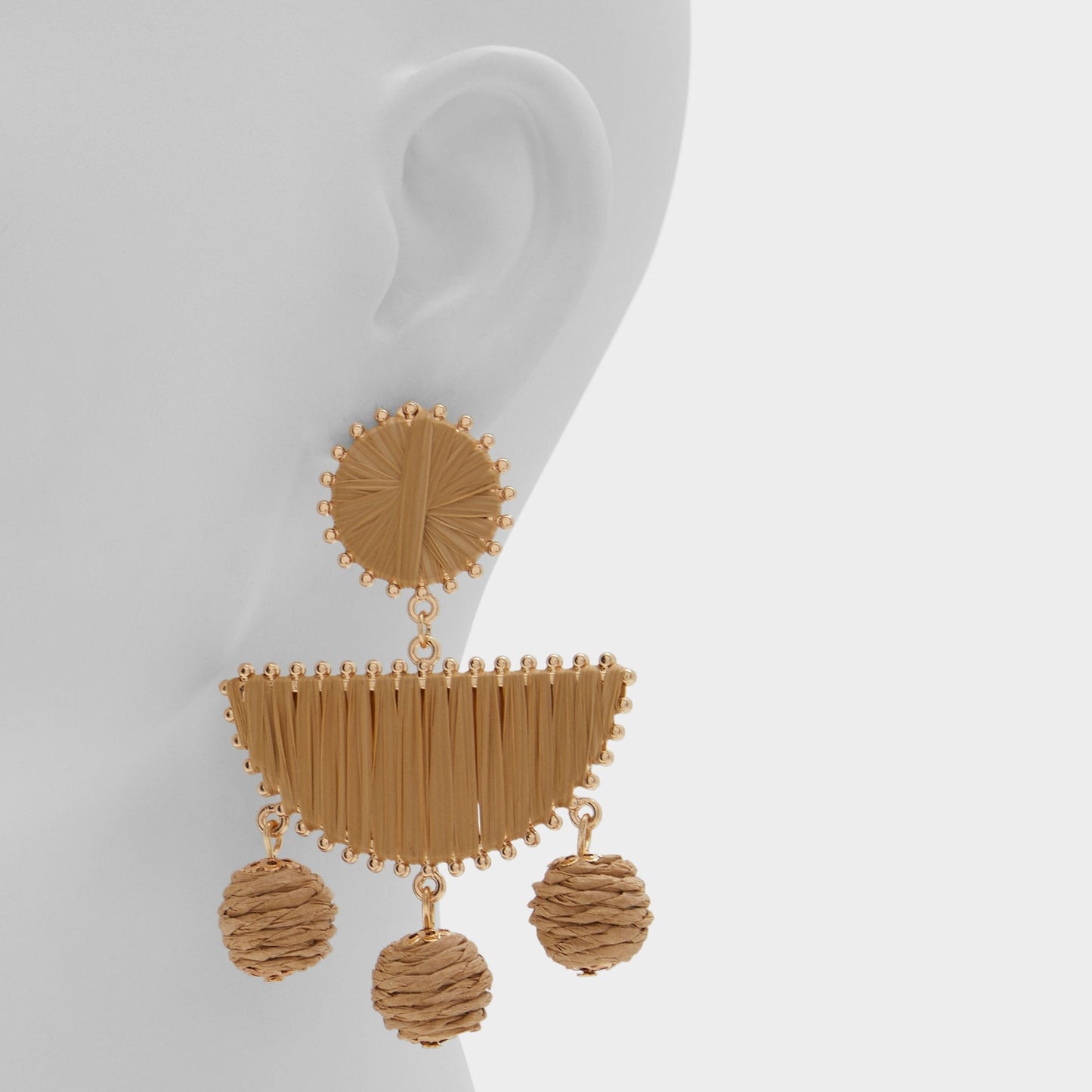 Seven in Light Brown - Chandelier earrings Aldo Light Brown