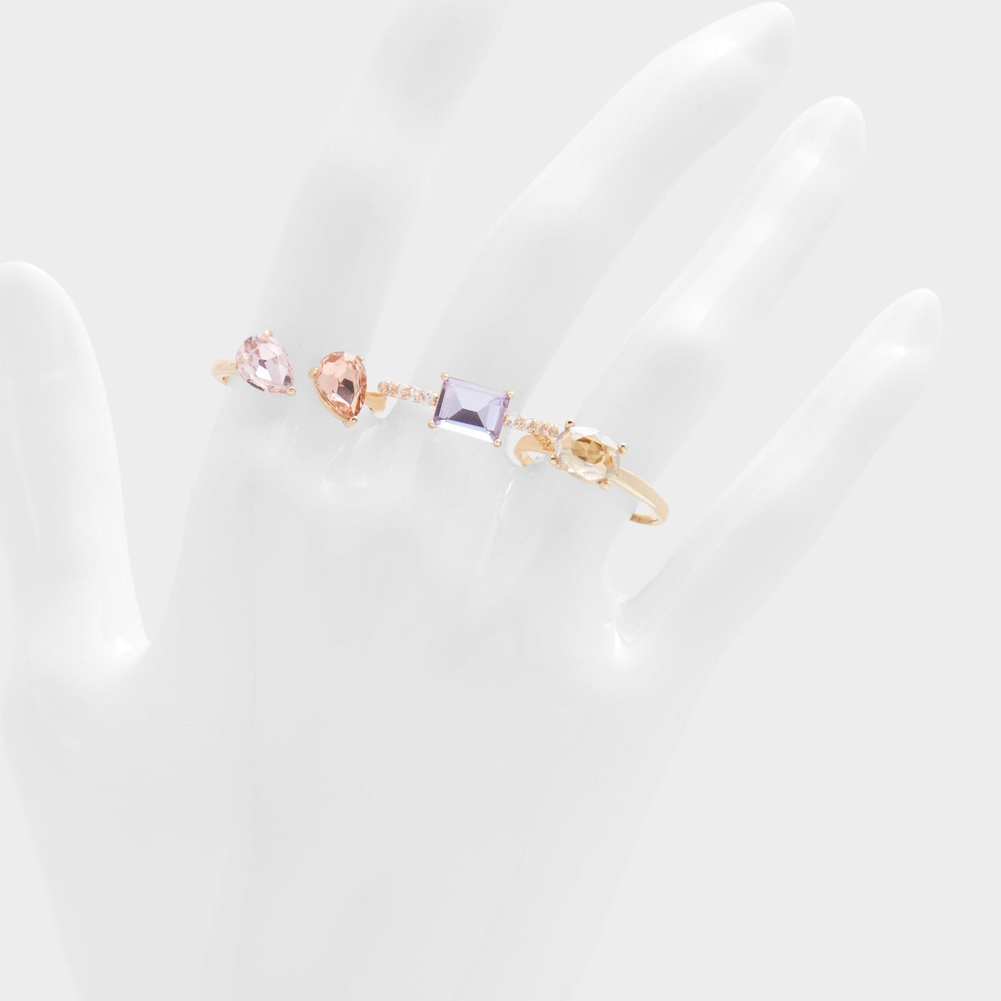 Pimediax Pastel Multi Women's Rings - Stackable rings Aldo Pastel Multi