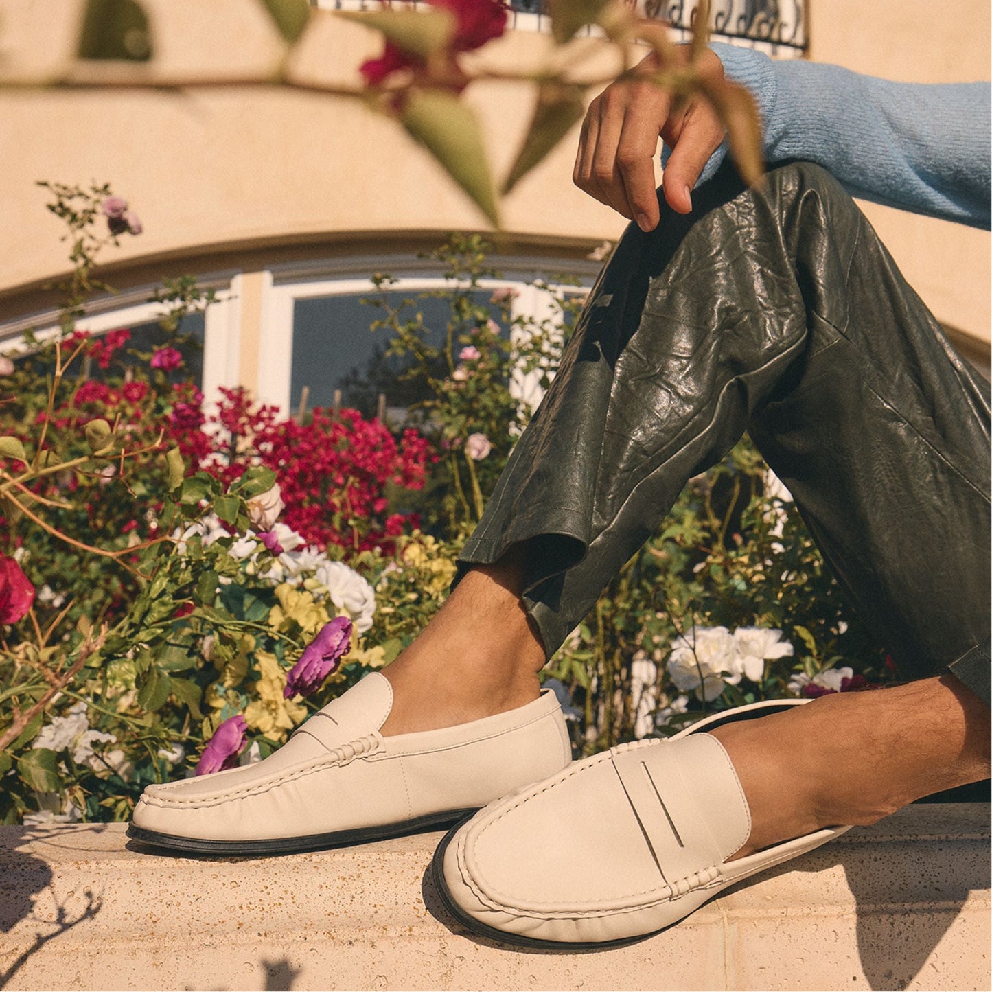 Speakeasy Ivory Men's Dress Shoes - Loafer Aldo Ivory