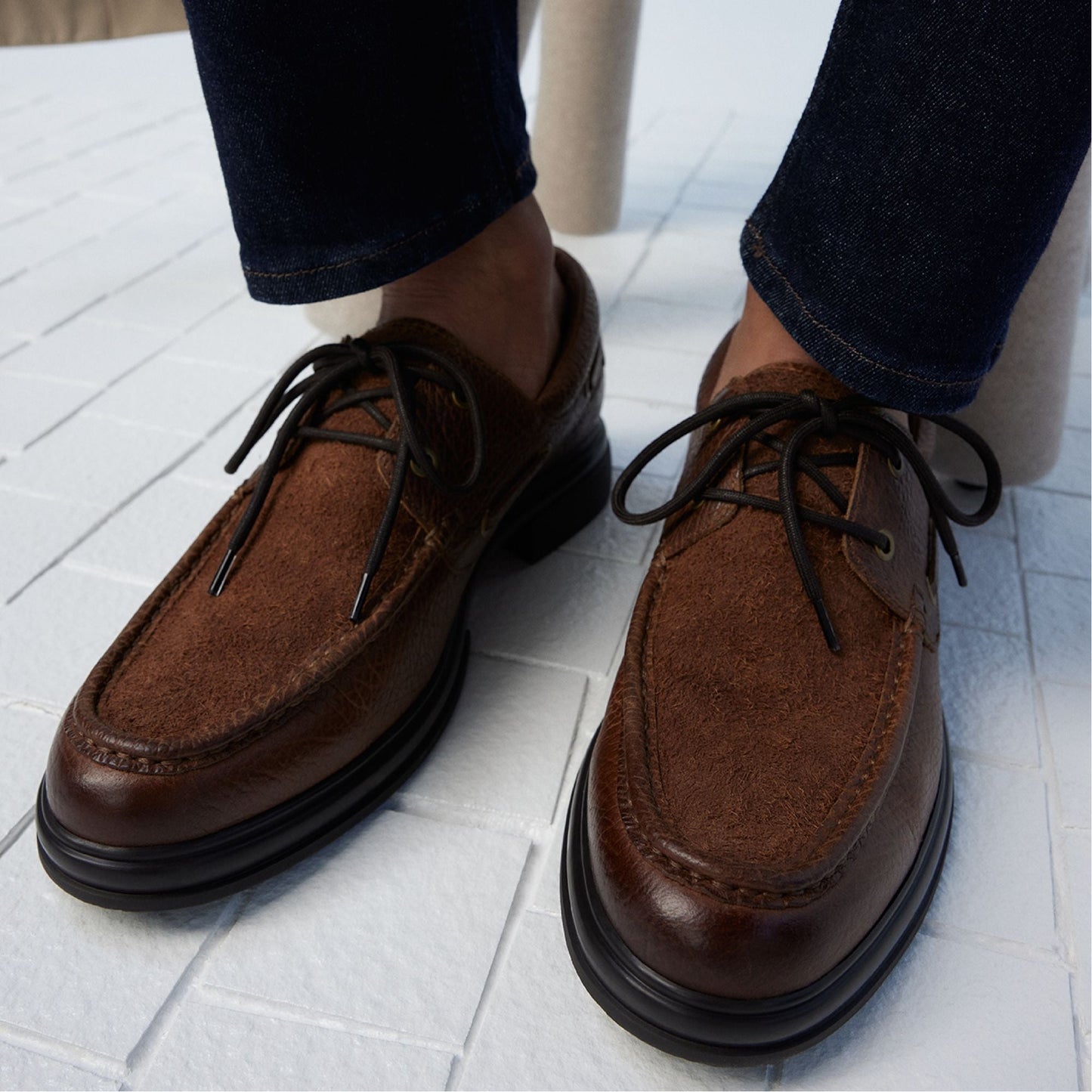 Seaexplorer Cognac Men's Dress Shoes - Boat shoe Aldo Cognac