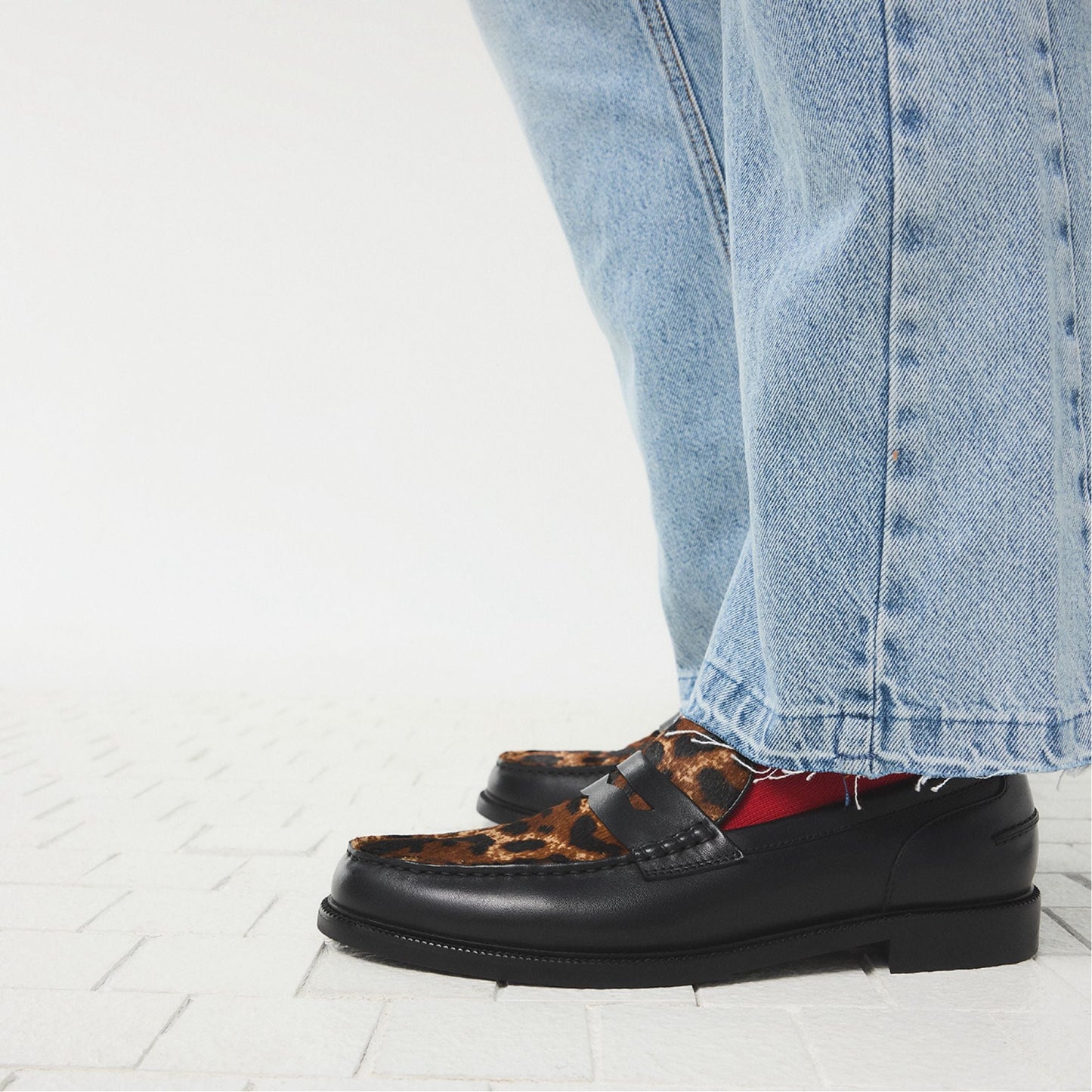 Kieran in Black Combo 14154086 - Loafer Aldo Black combo