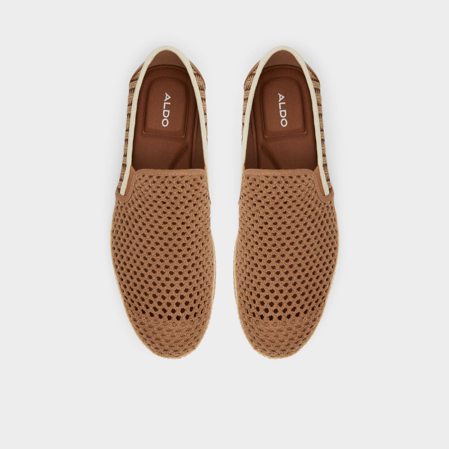 Kianou Cognac Men's Casual Shoes - Espadrille Aldo Cognac