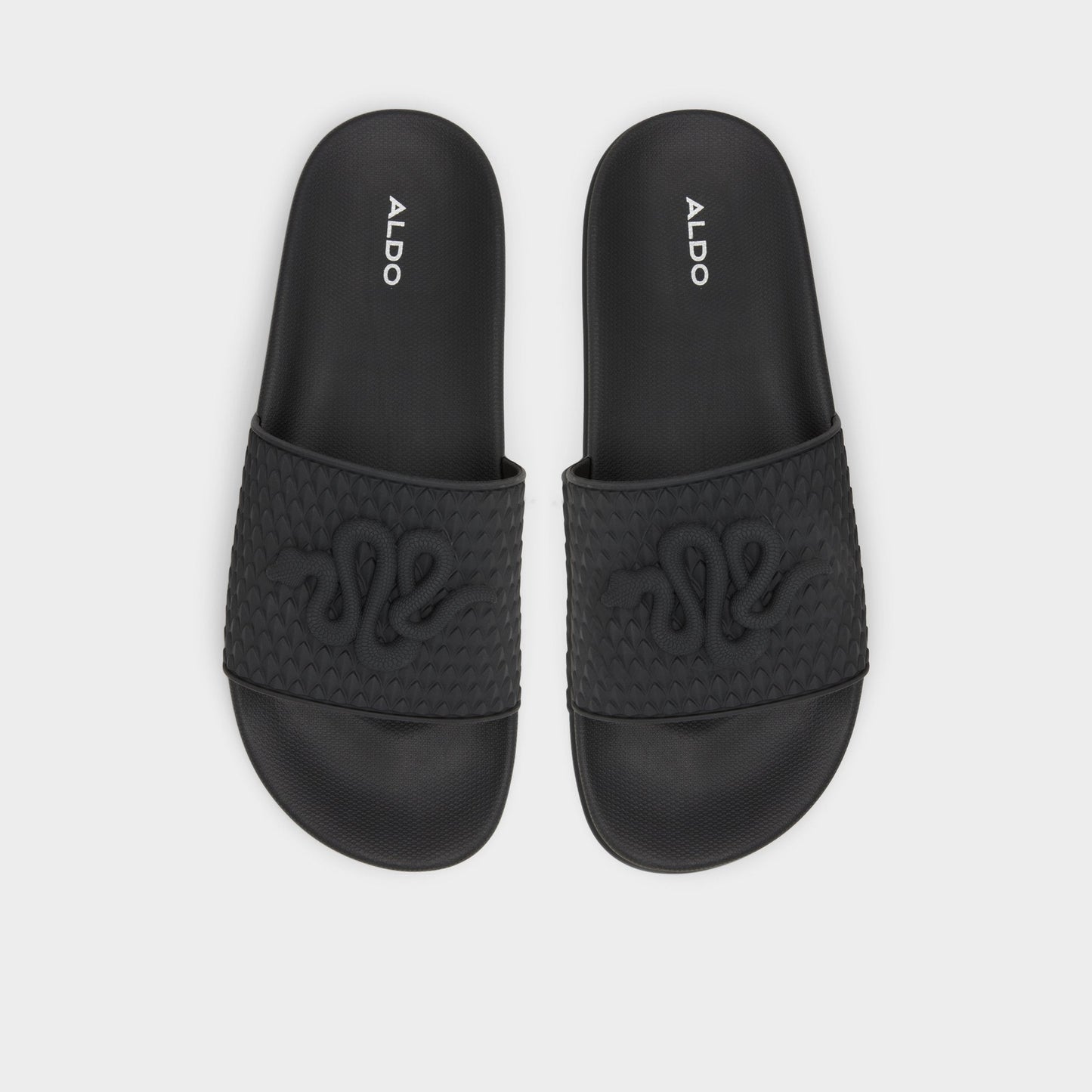 Kedau Black Men's Slides - Slide sandal Aldo Black