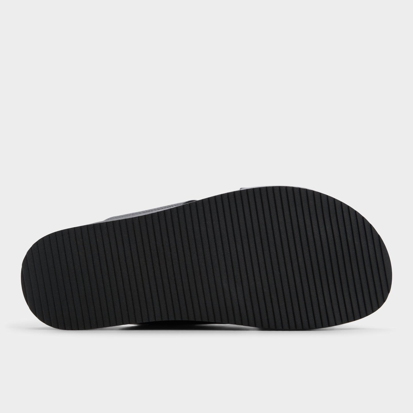 Darley Black Men's Sandals & Slides - Strappy flat sandal Aldo Black