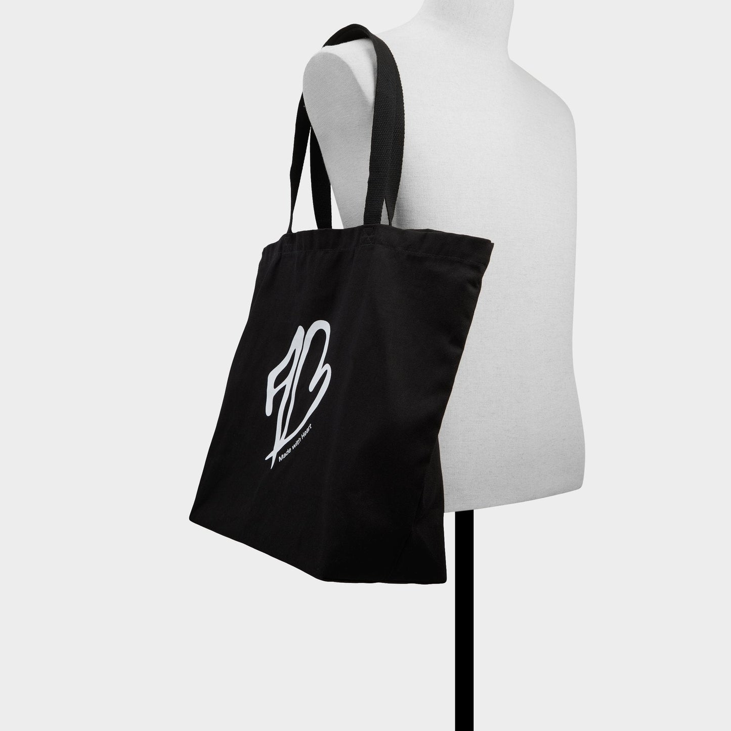 Made With Heart Tote Black/White Tote & Satchel bags - Tote bag Aldo Black/White