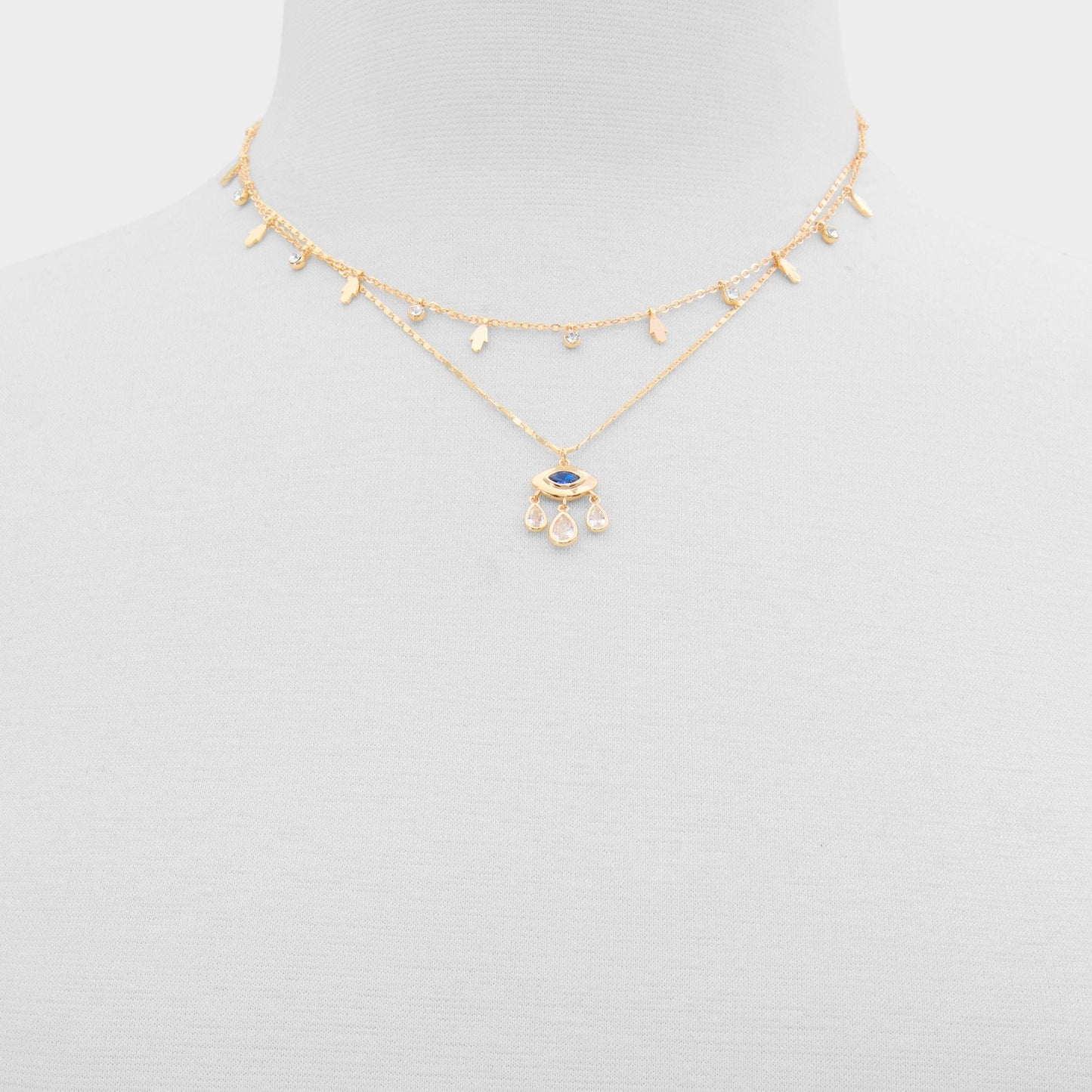 Protrectra in Light Blue - Layered necklace Aldo Light Blue