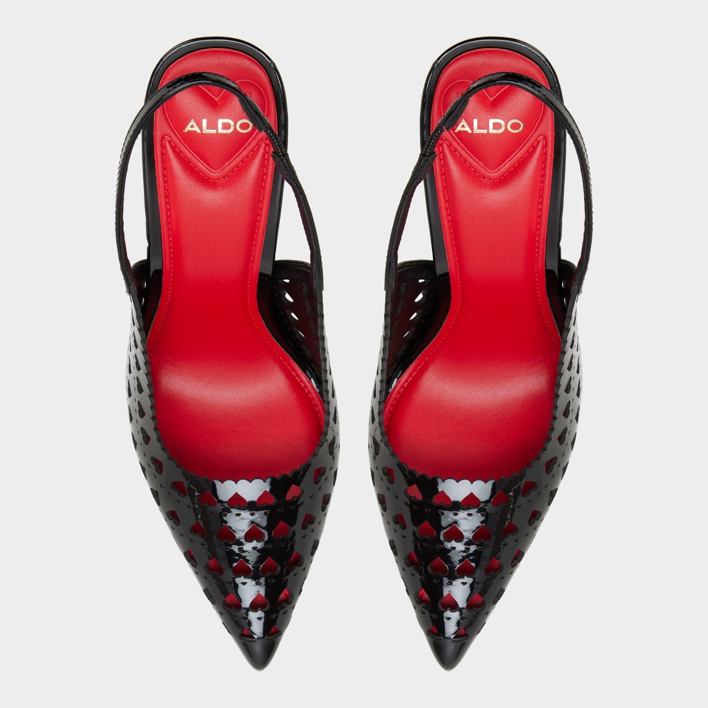 Lovesling in Black - Sling back high heel, Stiletto heel Aldo Black