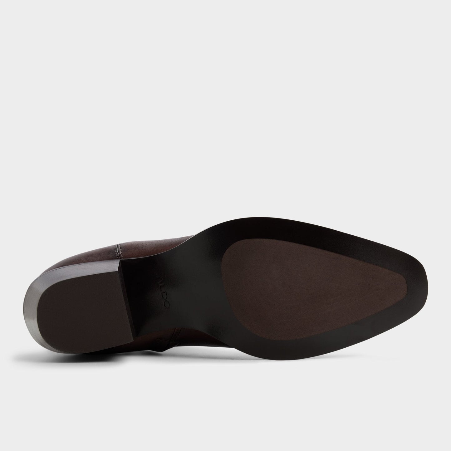Jako in Brown - Chelsea boot, Block heel Aldo Brown