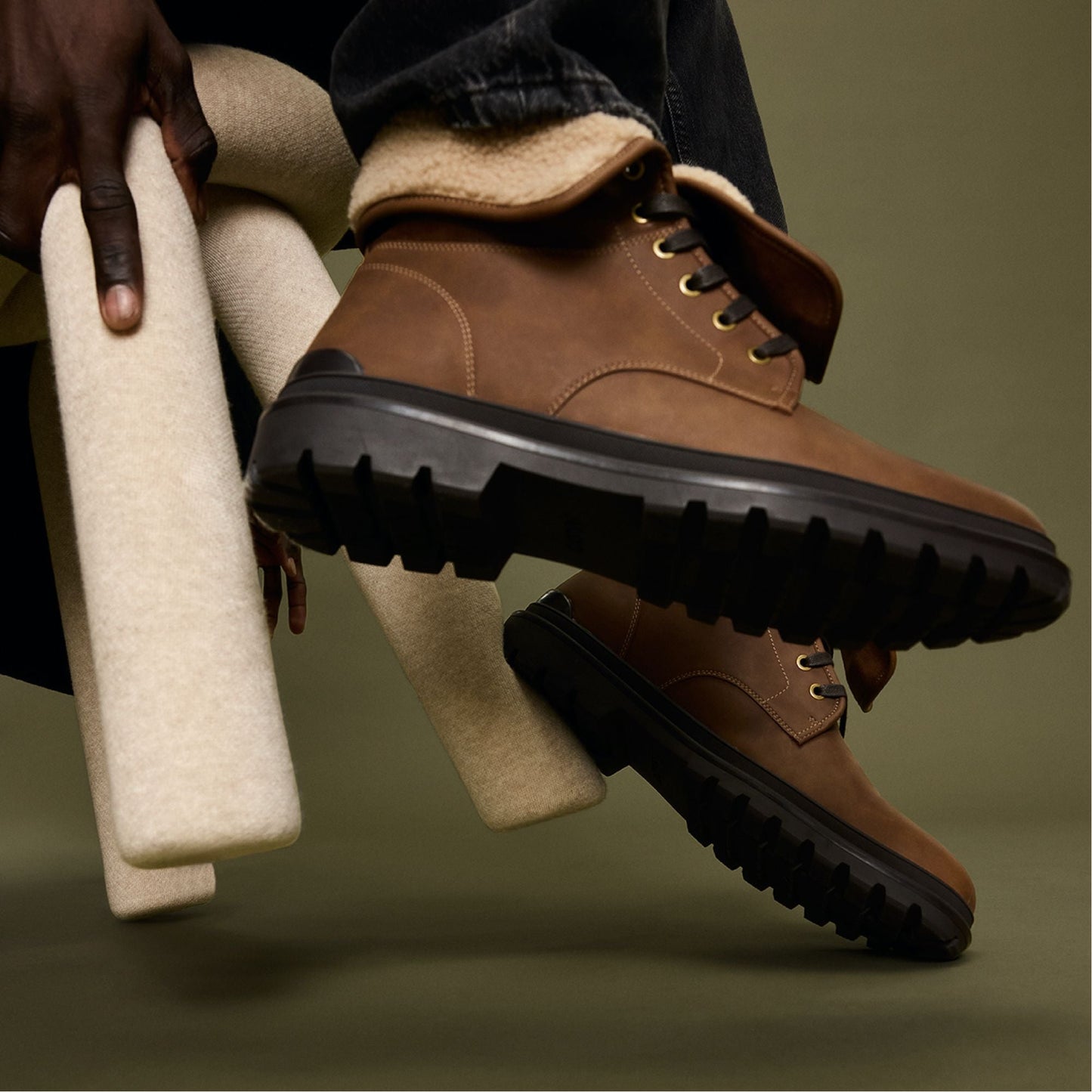 Preliand Medium Brown Men's Lace-up boots - Lace-up boot Aldo Medium Brown