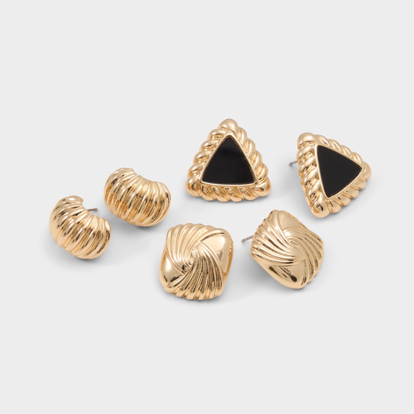 Noire in Black Gold Multi - Statement earrings Aldo Black/gold multi