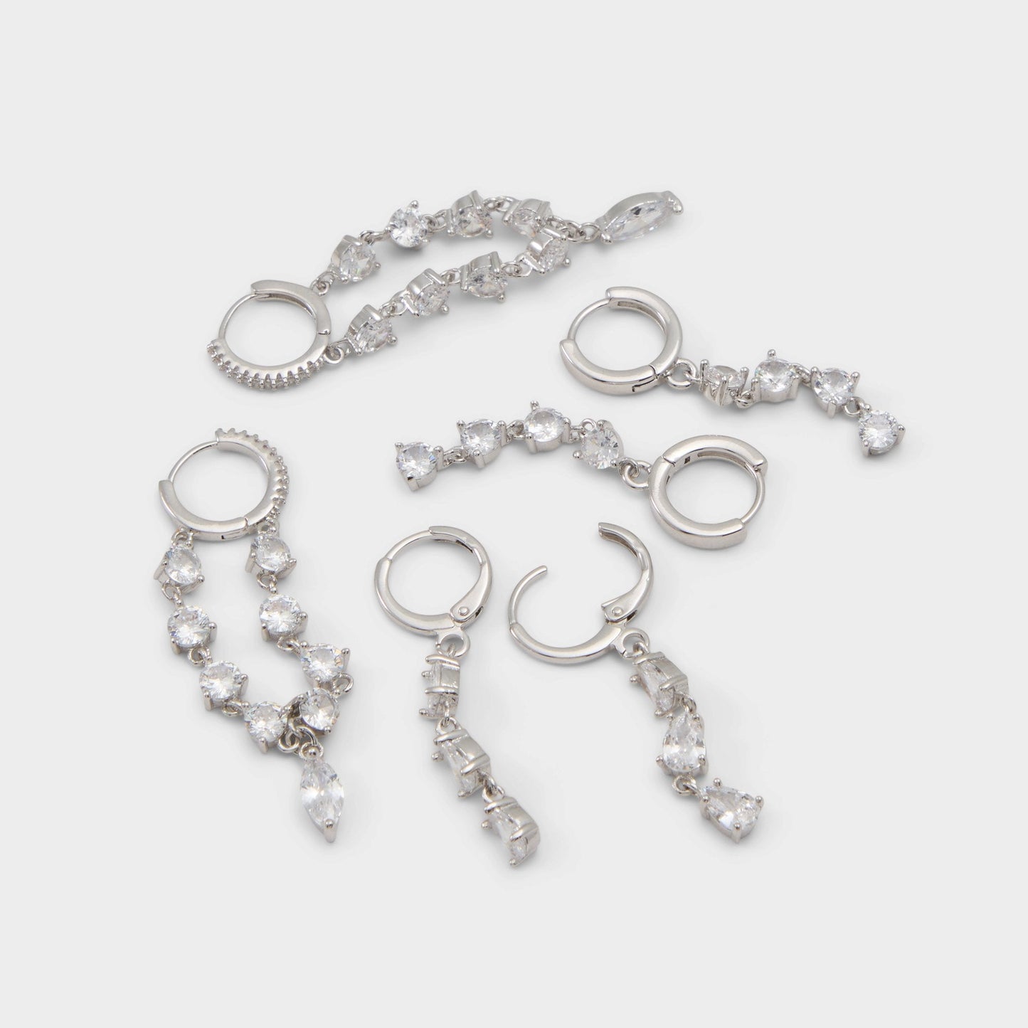 Colettee in Silver Clear Multi - Earring set Aldo Silver/clear multi