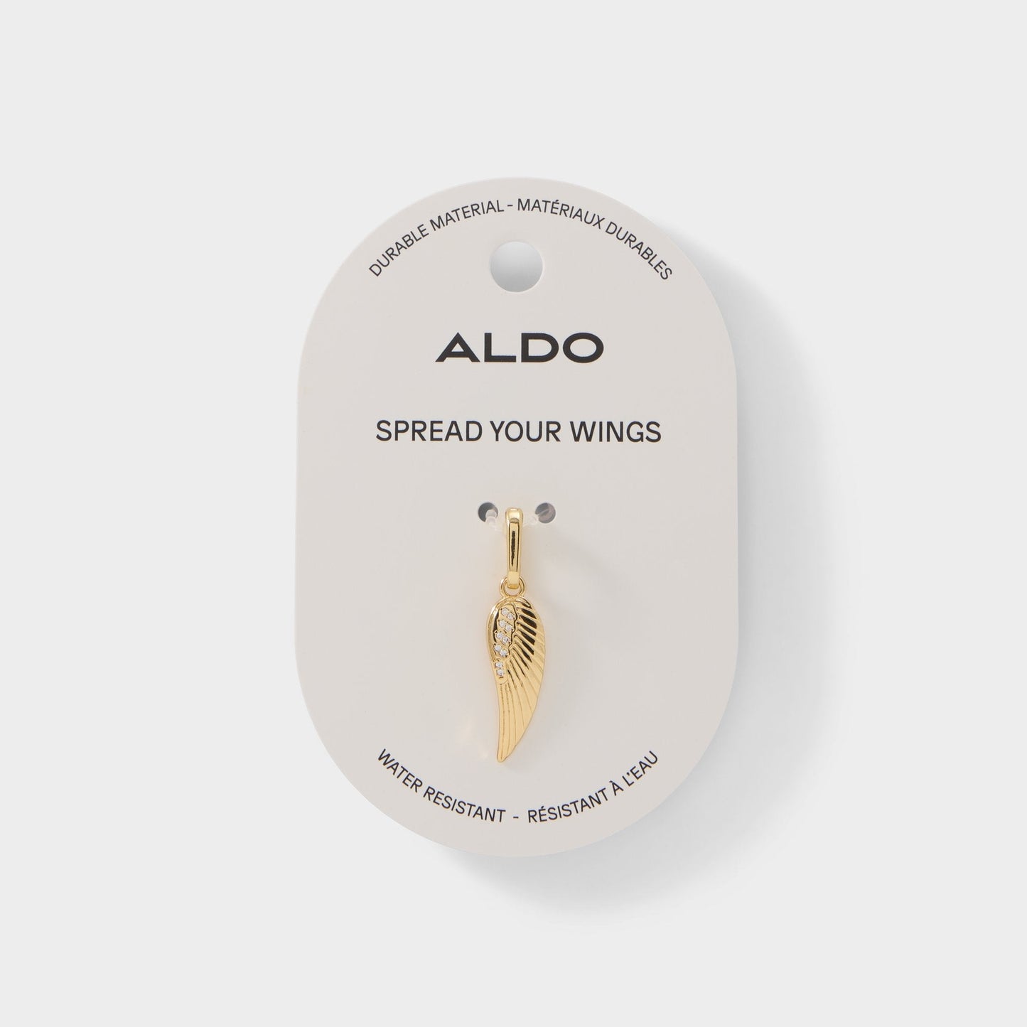 Angelwing in Gold Clear Multi - Jewelry charm Aldo Gold/Clear Multi