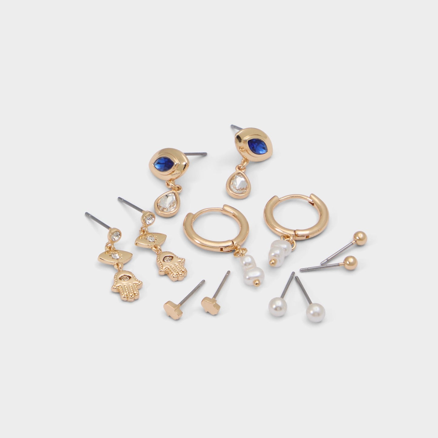 Watchfull in Light Blue - Earring set Aldo Light Blue