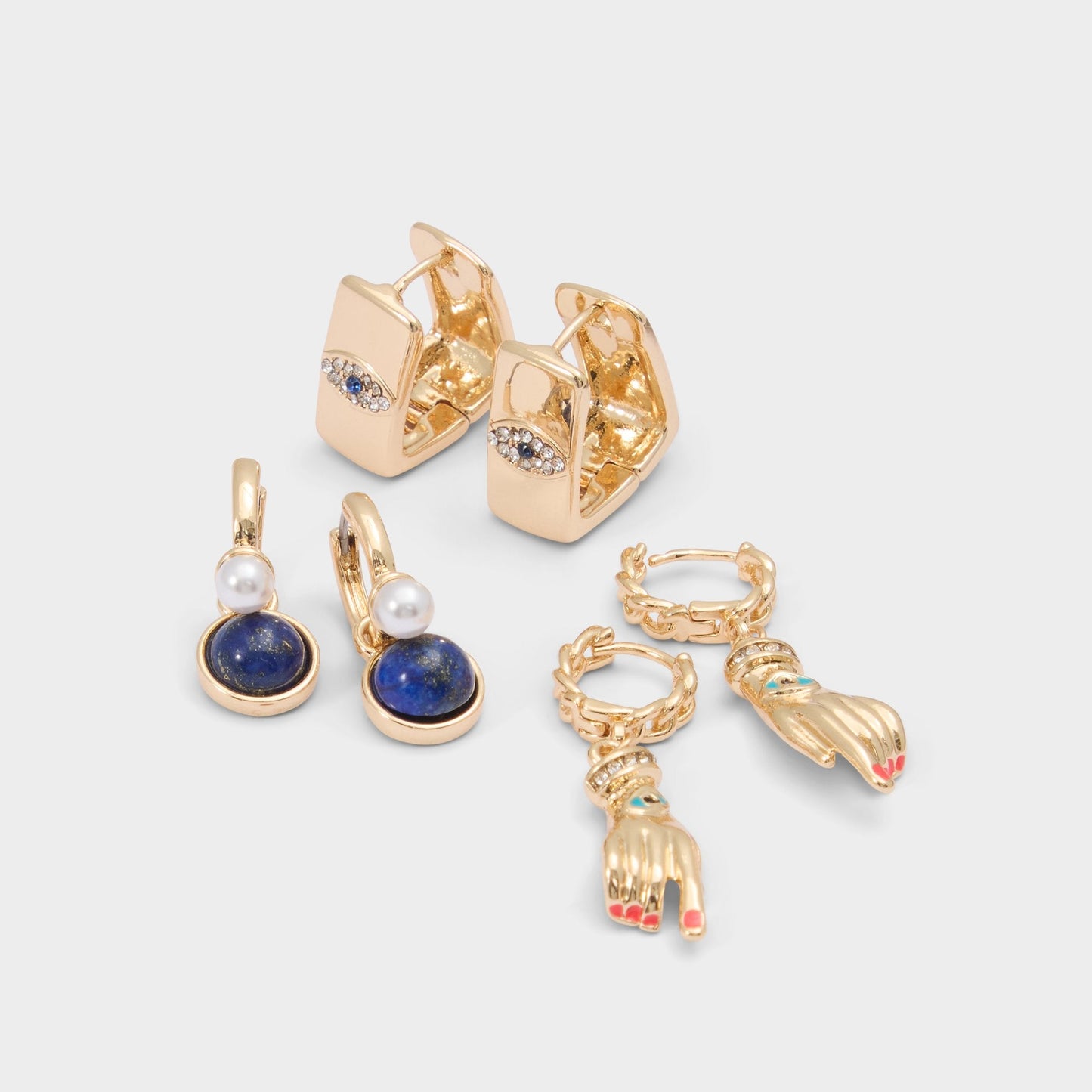 Mystiquegaze in Navy - Hoop earrings Aldo Navy