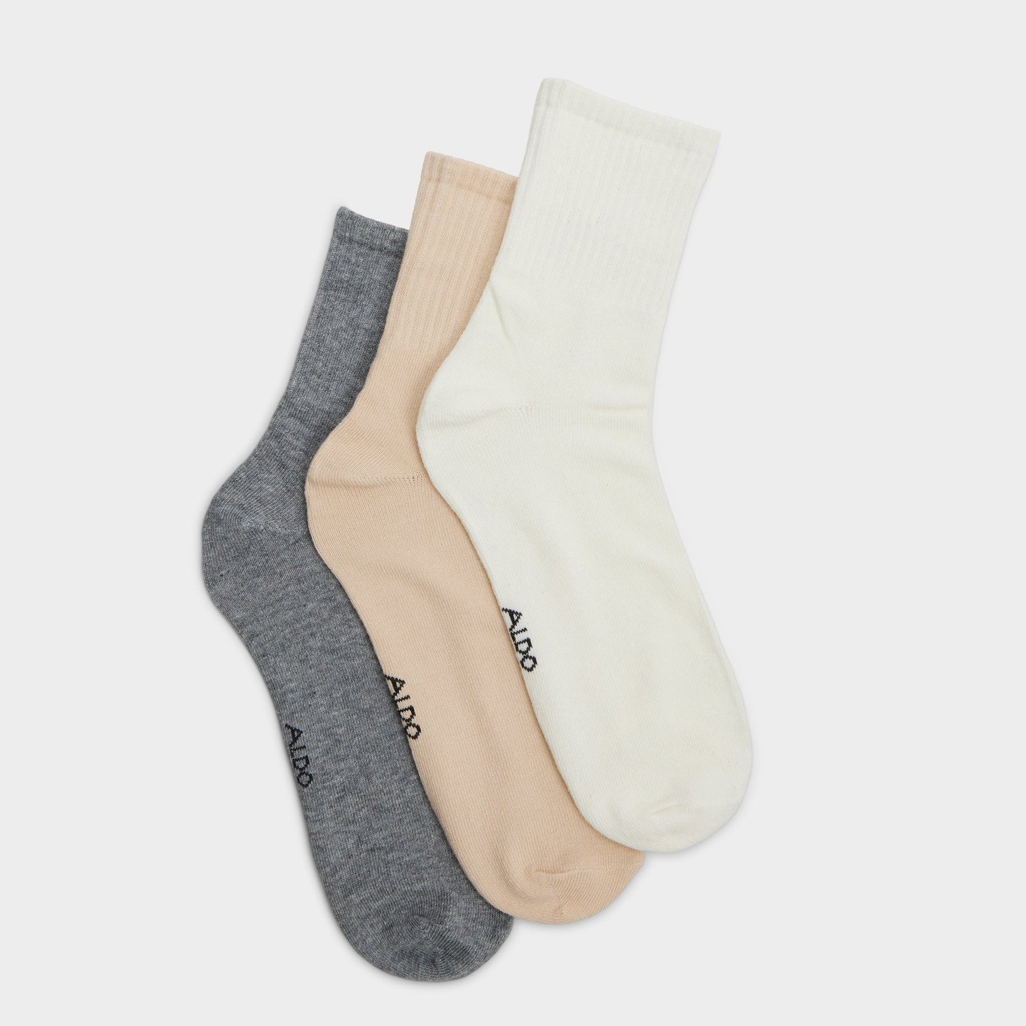 Narered Grey Men's Socks - Socks Aldo Grey