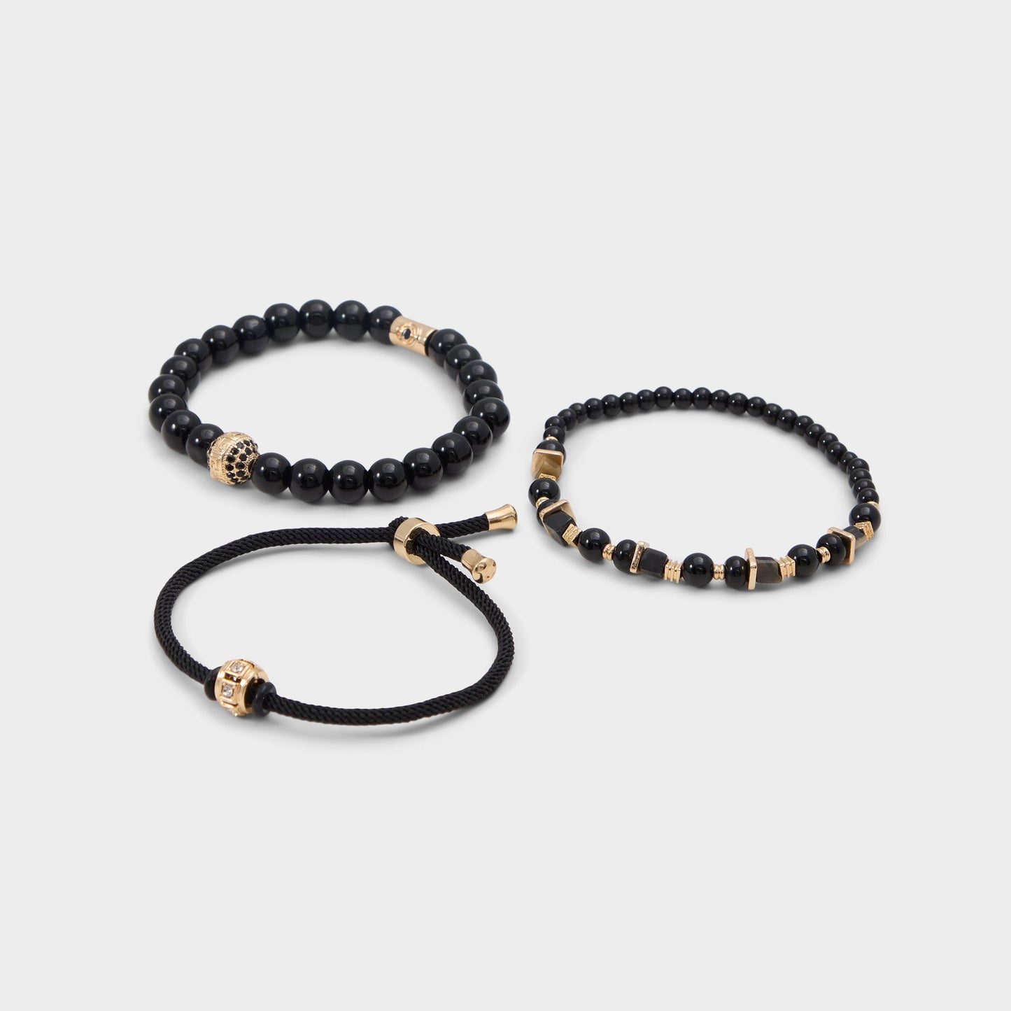 Justin in Black Gold Multi - Bracelet Aldo Black/gold multi