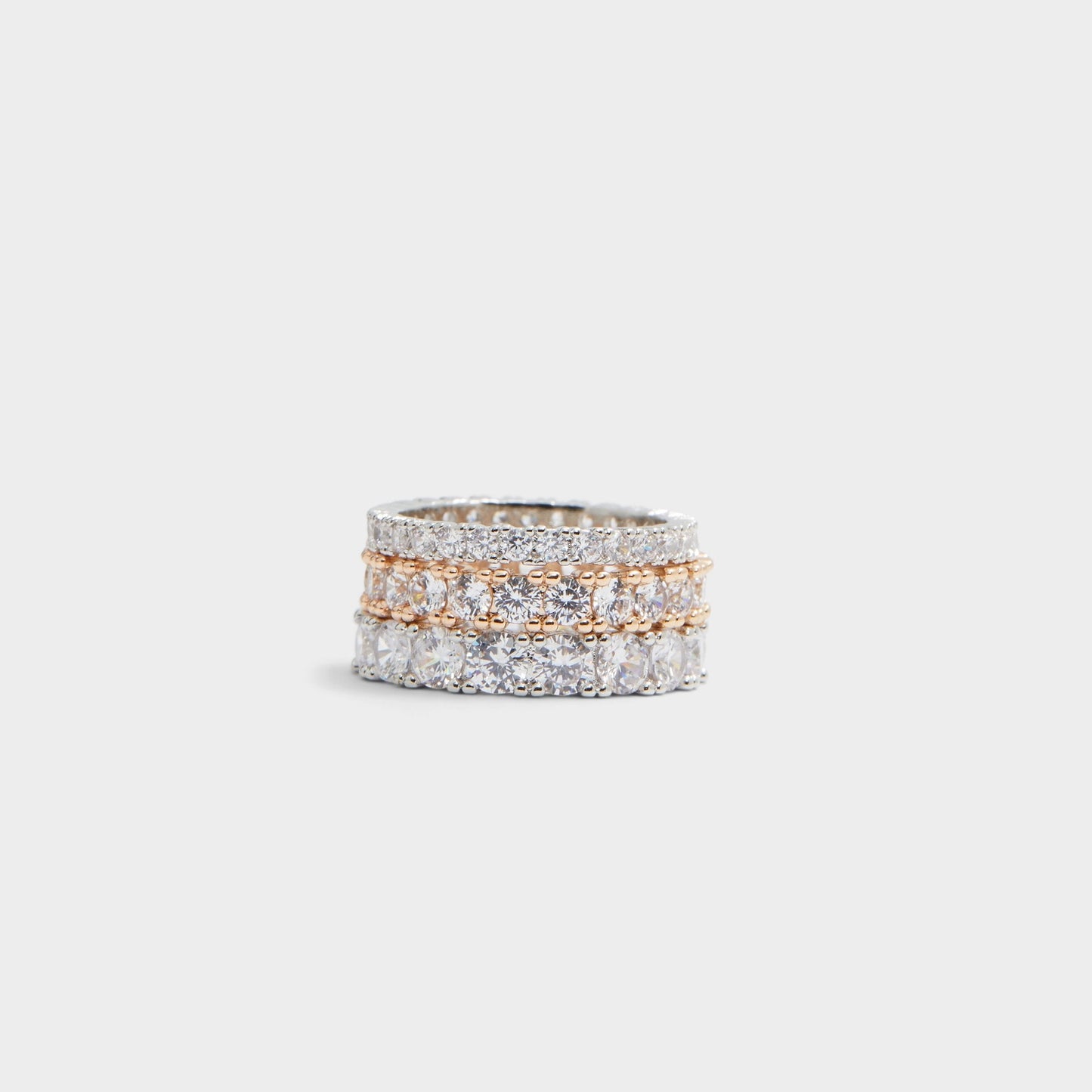 Uniawen Metallic Multi Women's Rings - Stackable rings Aldo Metallic Multi