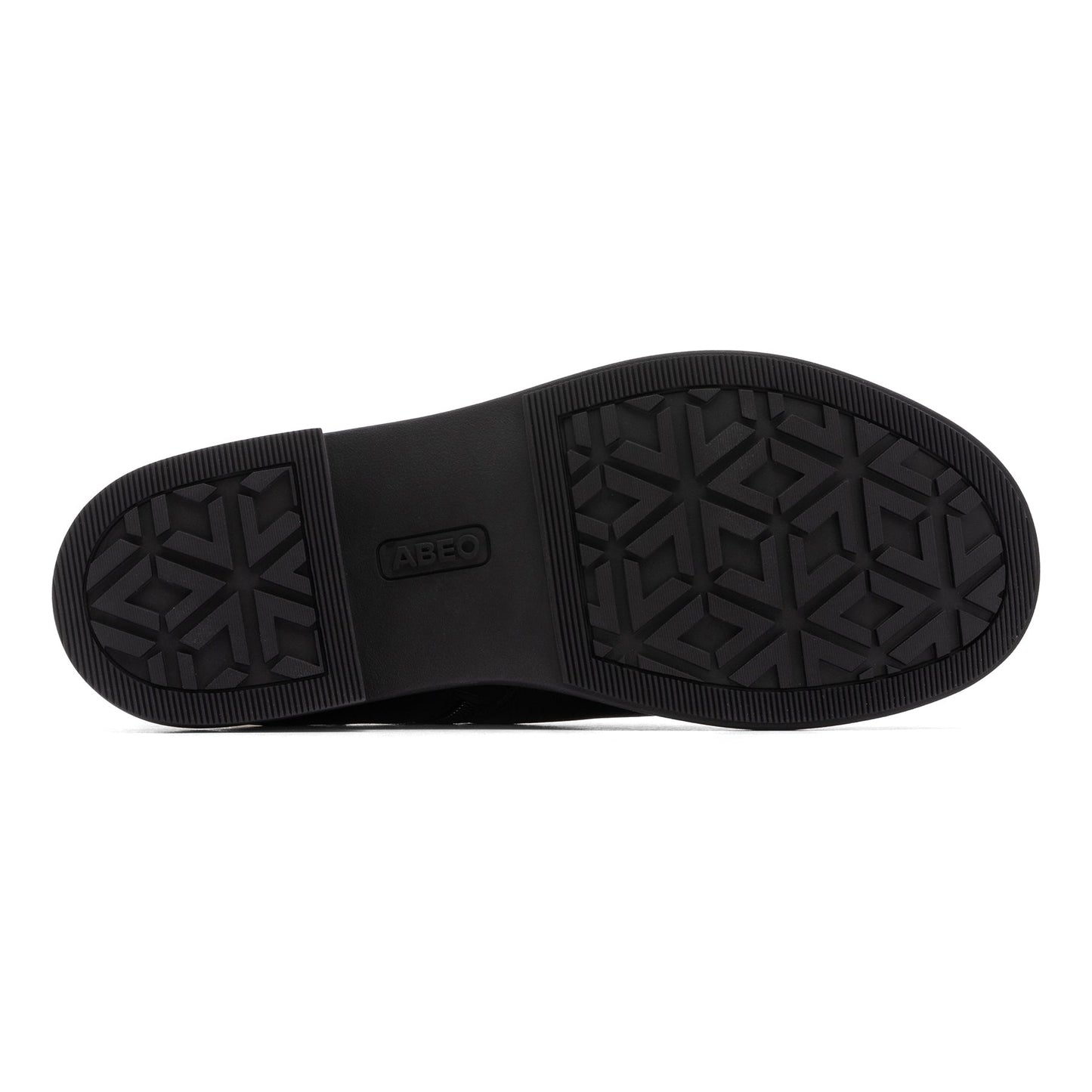 ABEO Footwear Compass Zip Metatarsal Black Leather