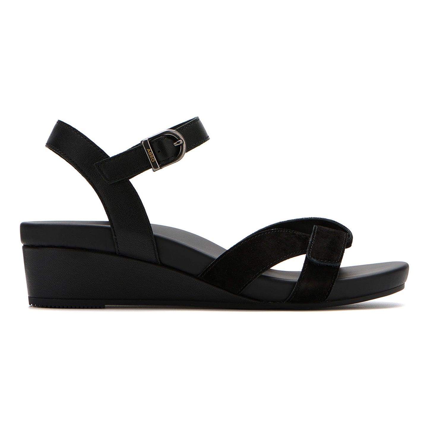 ABEO Footwear Riviera II Buckle Metatarsal Black