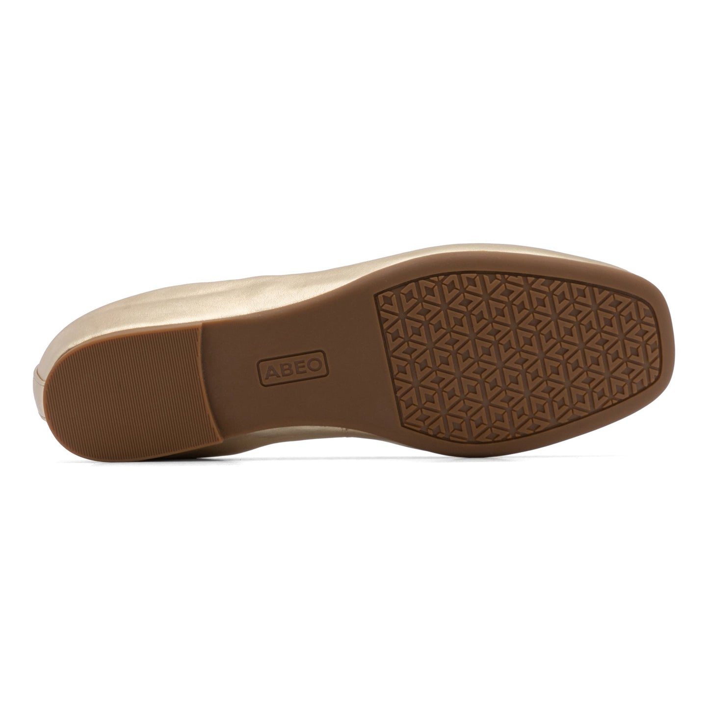 ABEO Footwear Cadence Bow Light Gold Leather