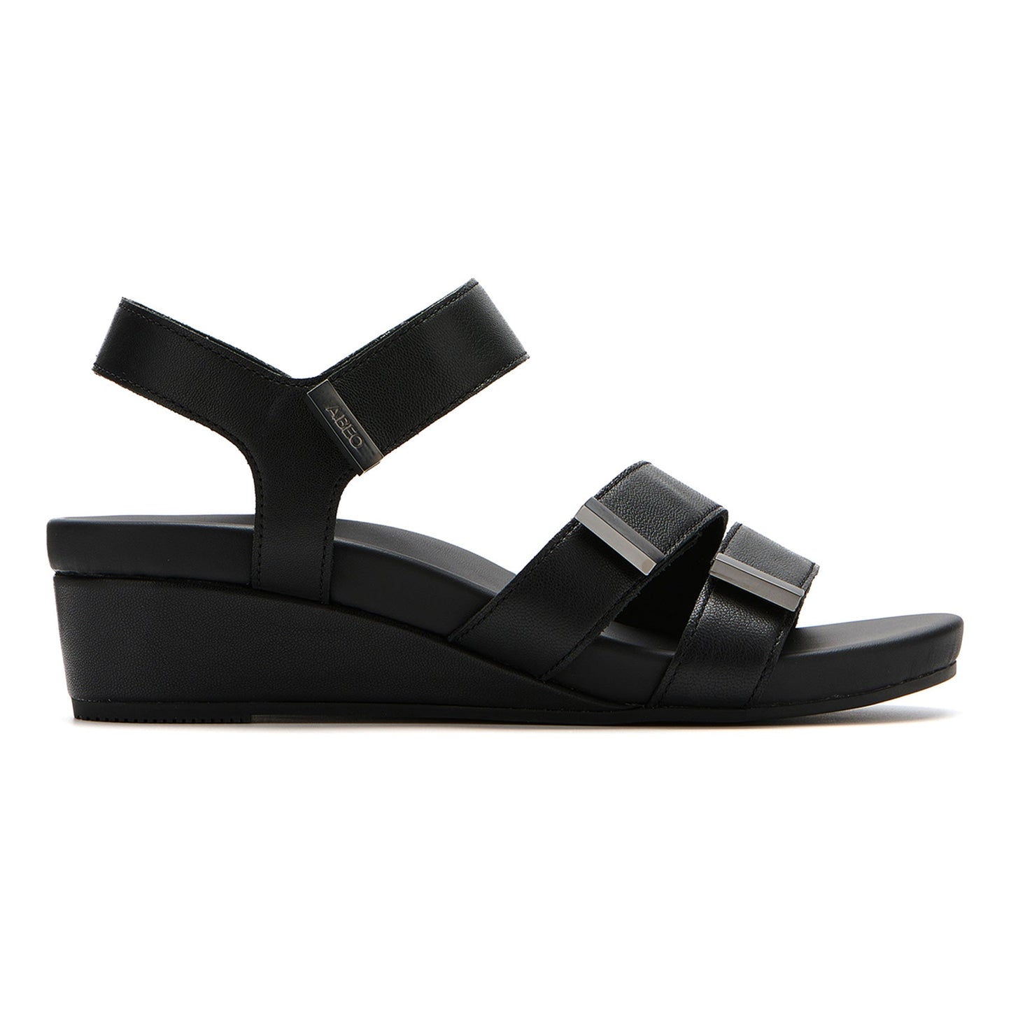 ABEO Footwear Riviera II Strap Metatarsal Black