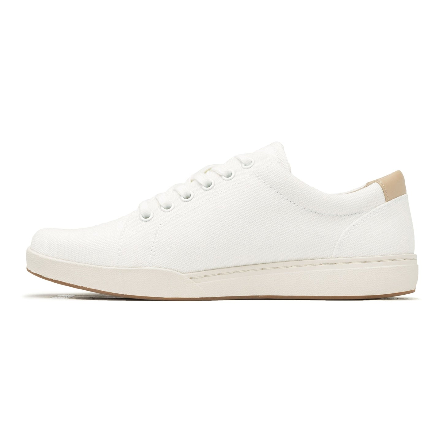 ABEO Footwear Encore Sneaker White Canvas