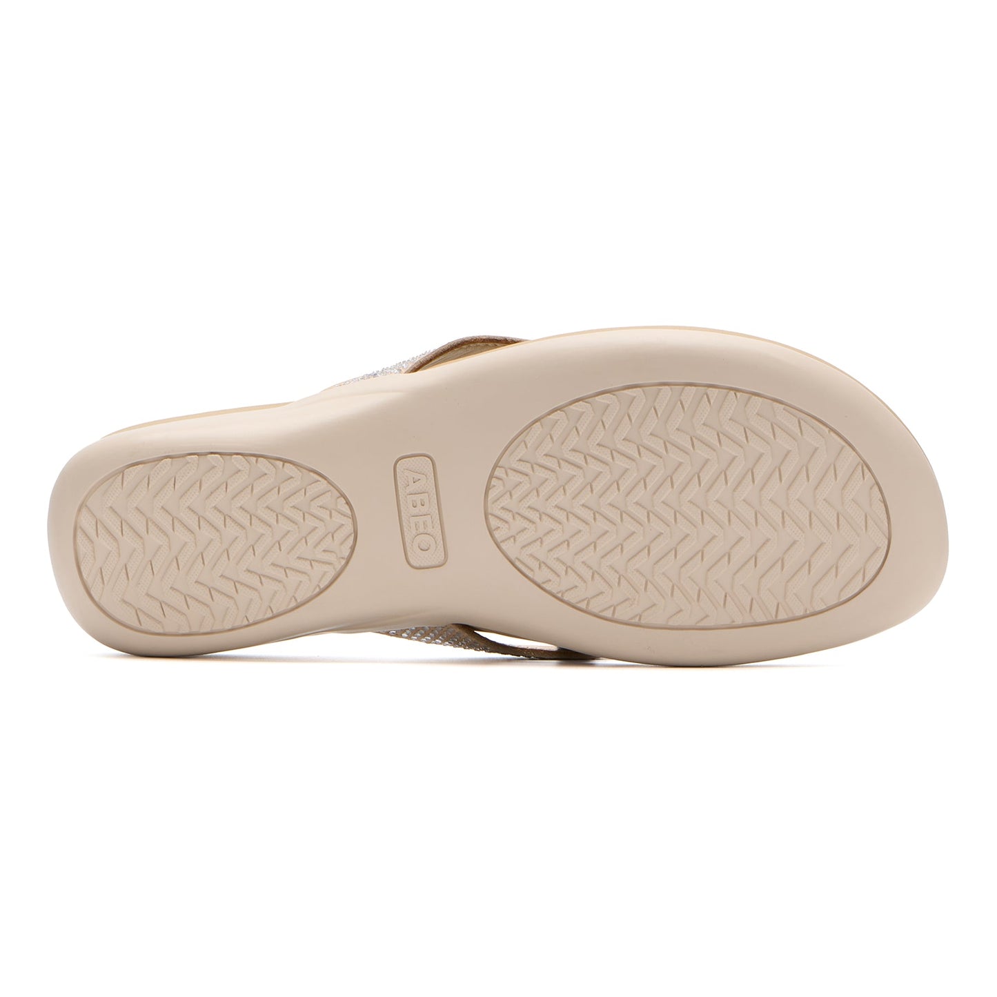 ABEO Footwear Oasis Flip Flop Sand Sparkle