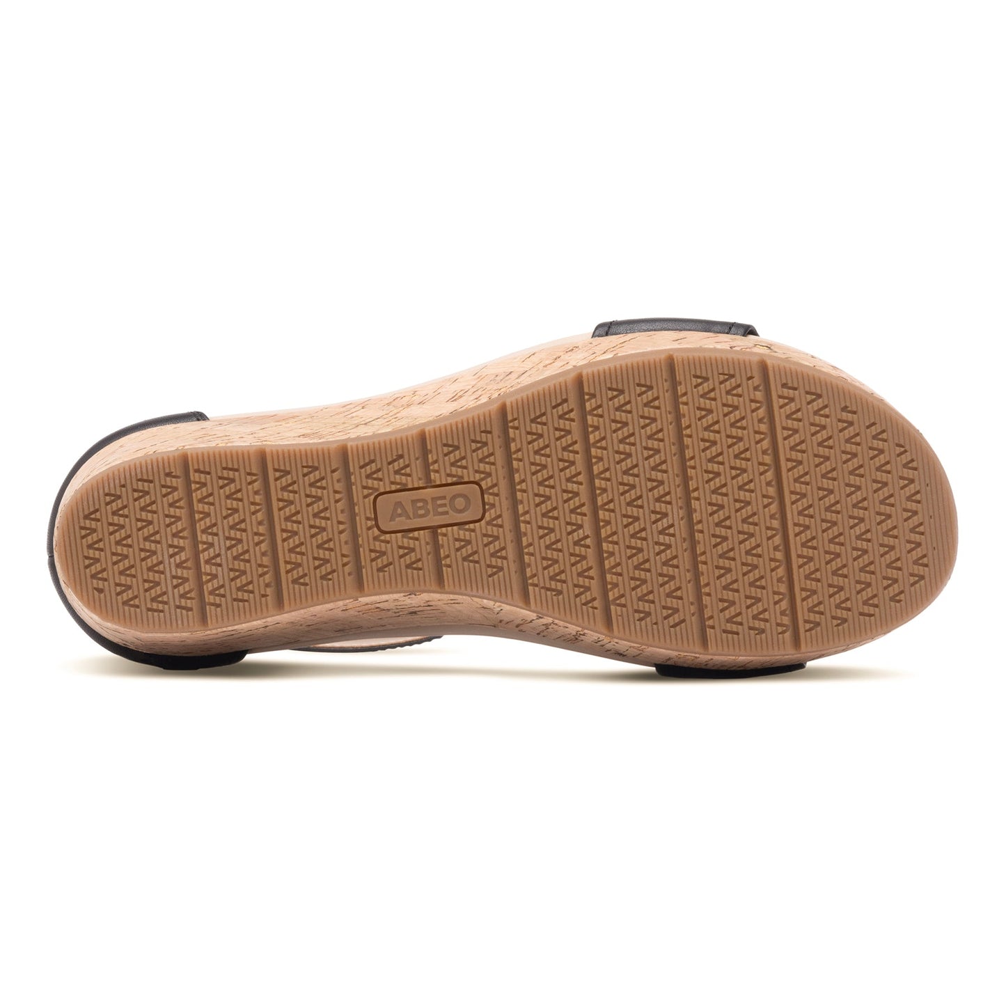 ABEO Footwear Riviera Ankle Sandal Black Nubuck