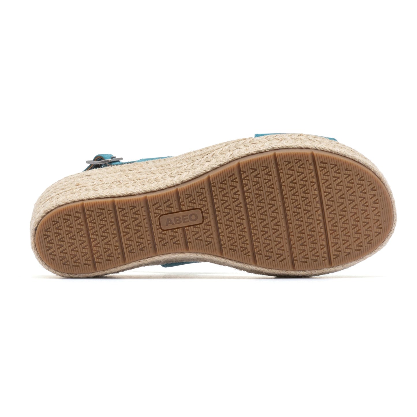 ABEO Footwear Riviera Cross Teal Leather