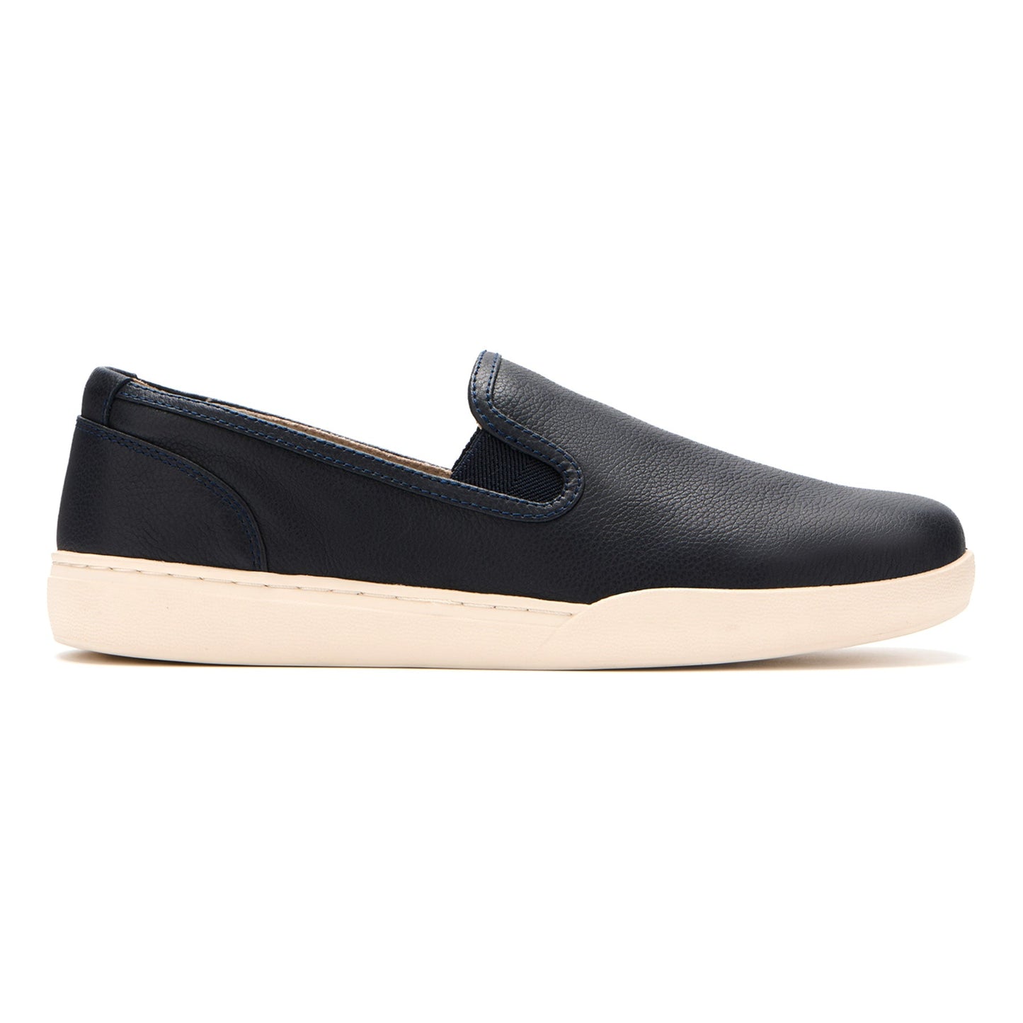 ABEO Footwear Encore Slip On Navy Leather
