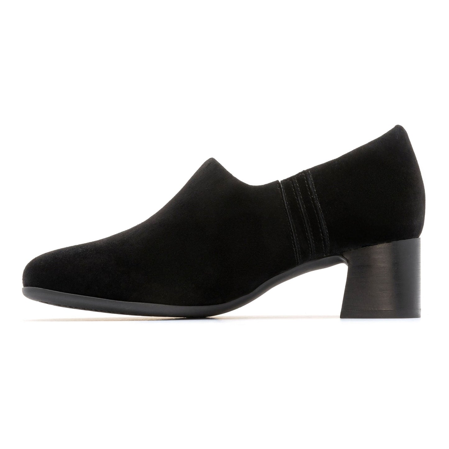 ABEO Footwear Avenue Slip On Metatarsal Black Suede