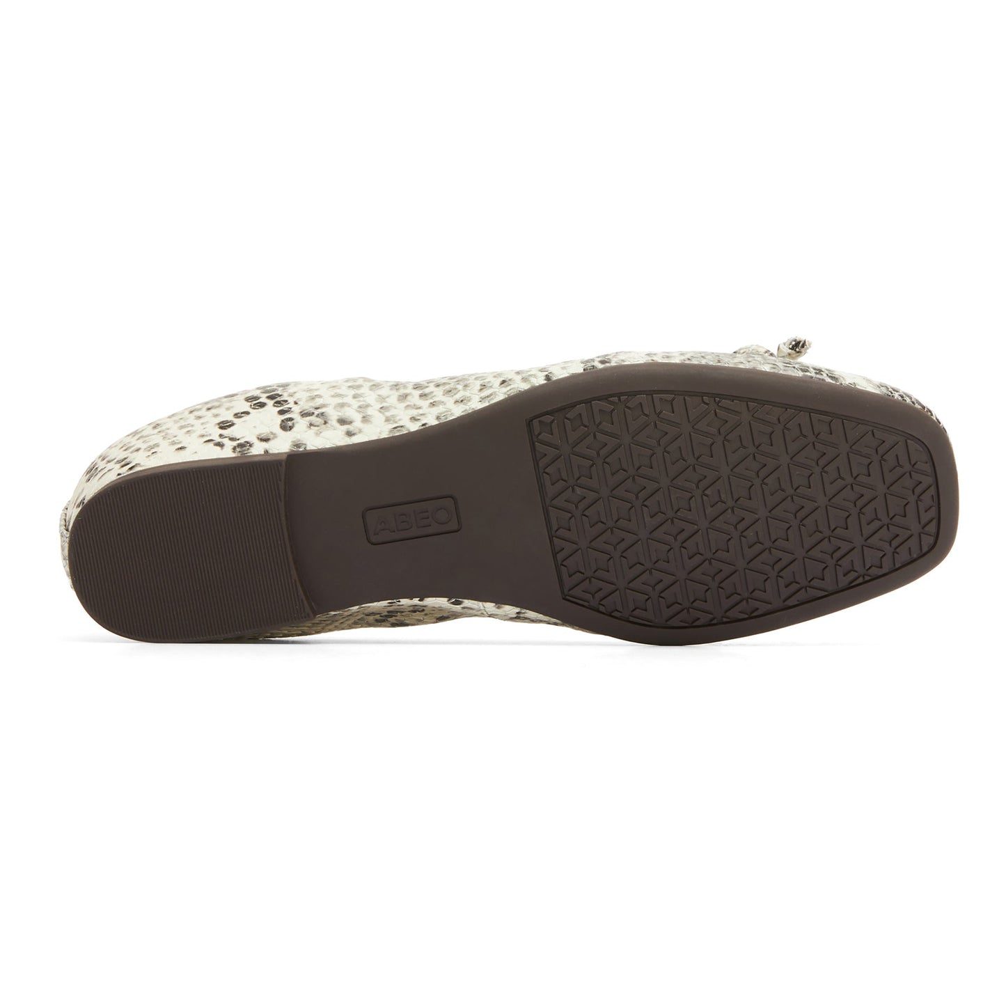 ABEO Footwear Cadence Bow Metatarsal Snake Print Leather