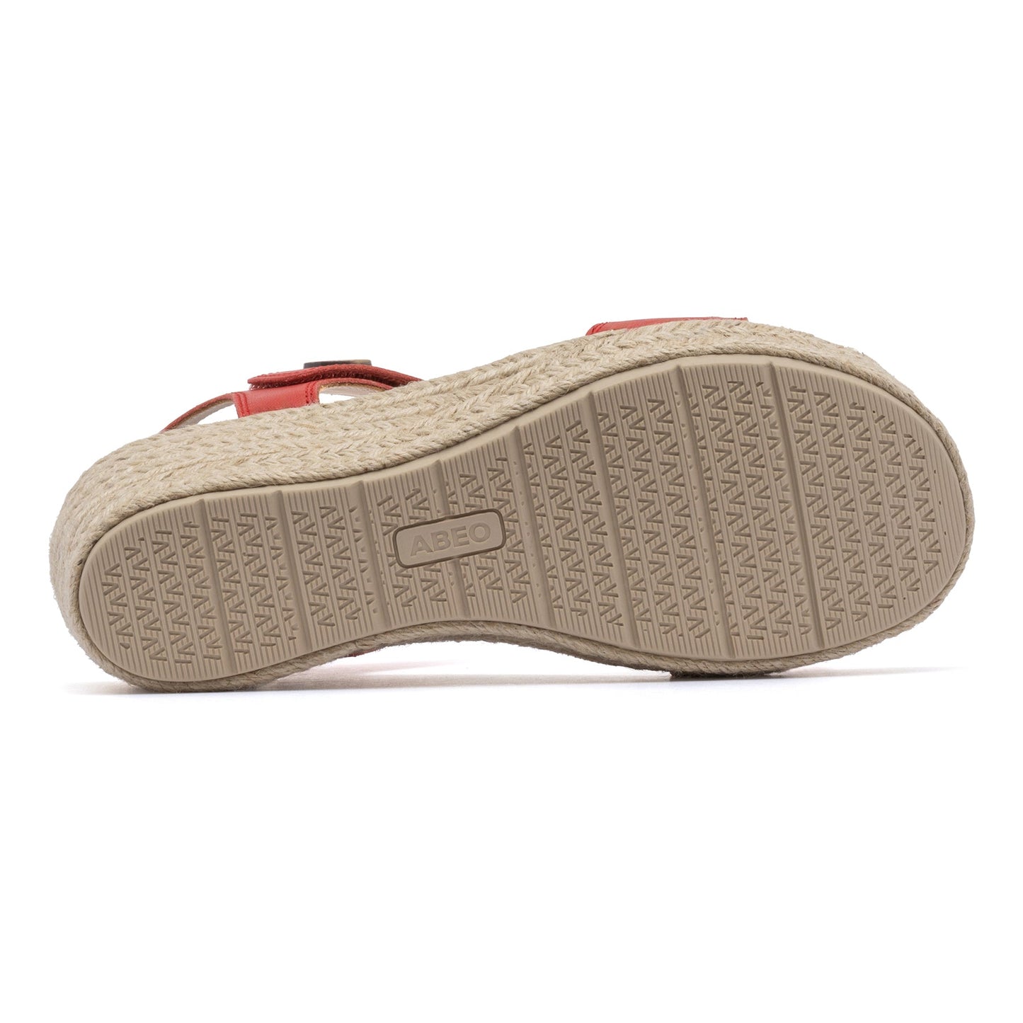 ABEO Footwear Riviera Strap Sandal Metatarsal Red