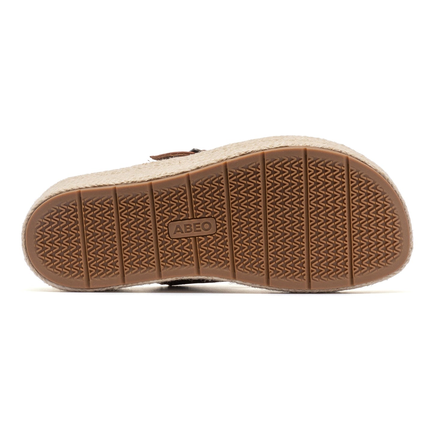 ABEO Footwear Solstice Cross Slide Dark Tan