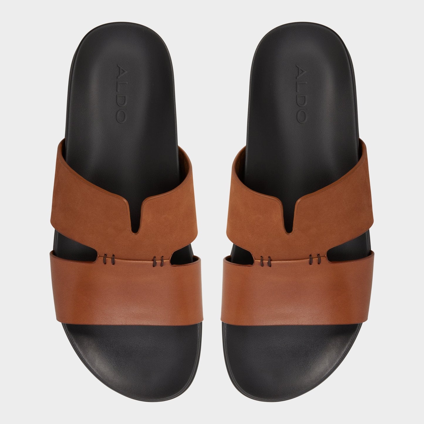 Marcelo in Cognac - Slide sandal Aldo Cognac