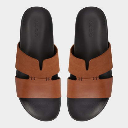 Marcelo in Cognac - Slide sandal Aldo Cognac