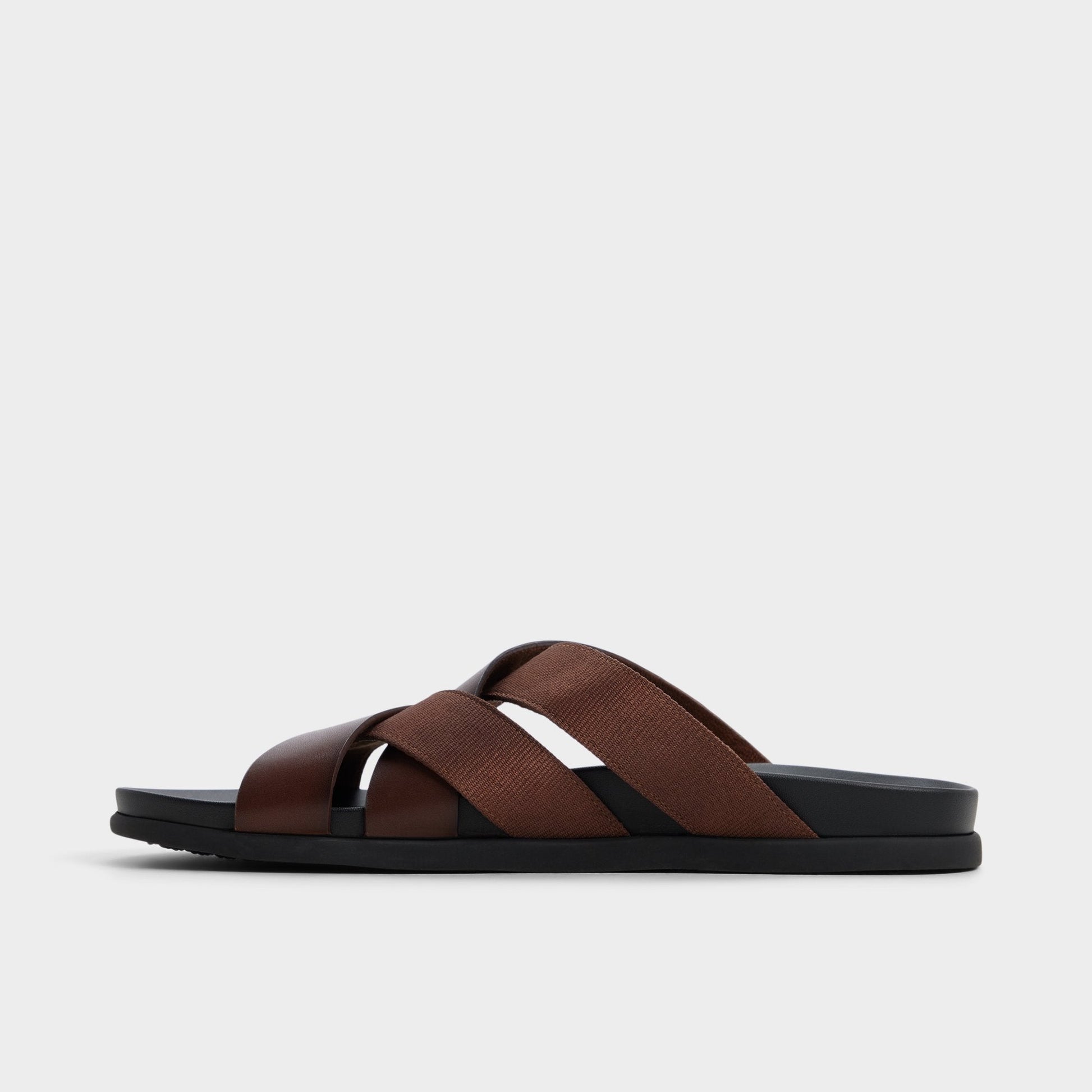Florian in Dark Brown - Slide sandal Aldo Dark brown