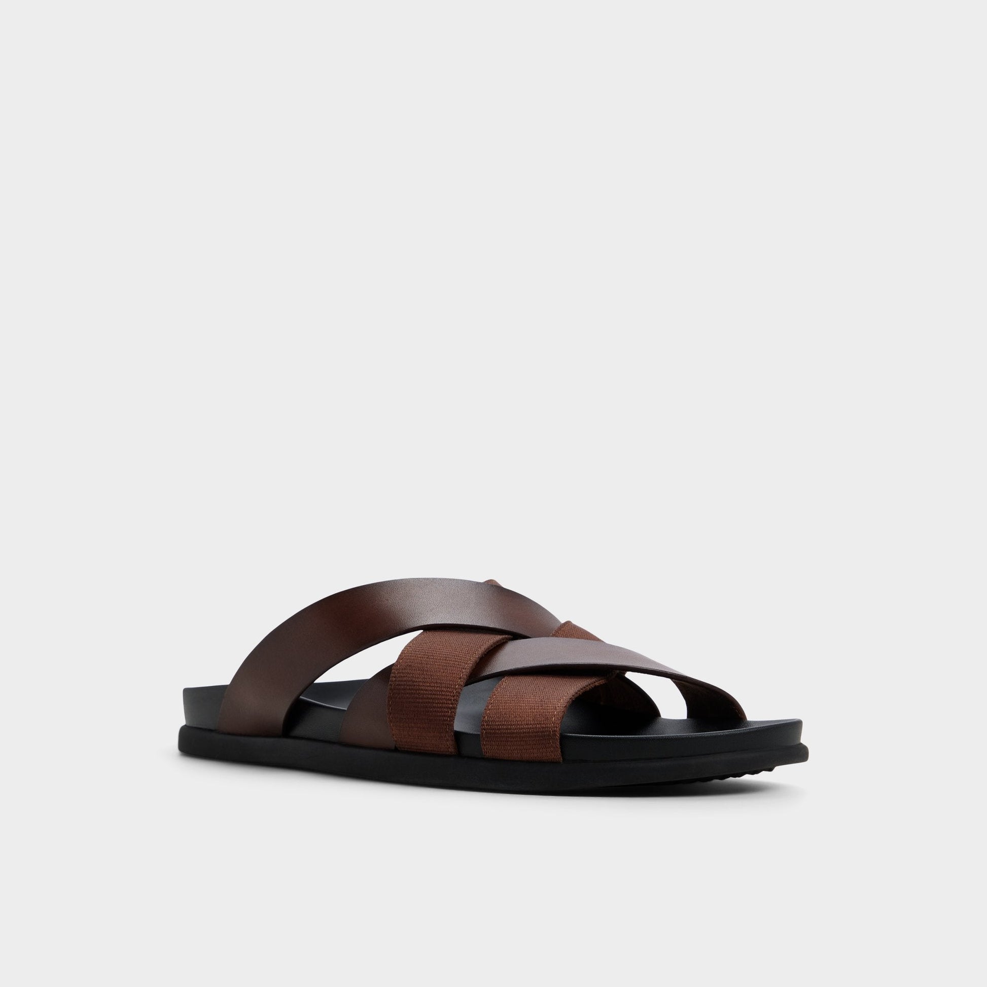 Florian in Dark Brown - Slide sandal Aldo Dark brown