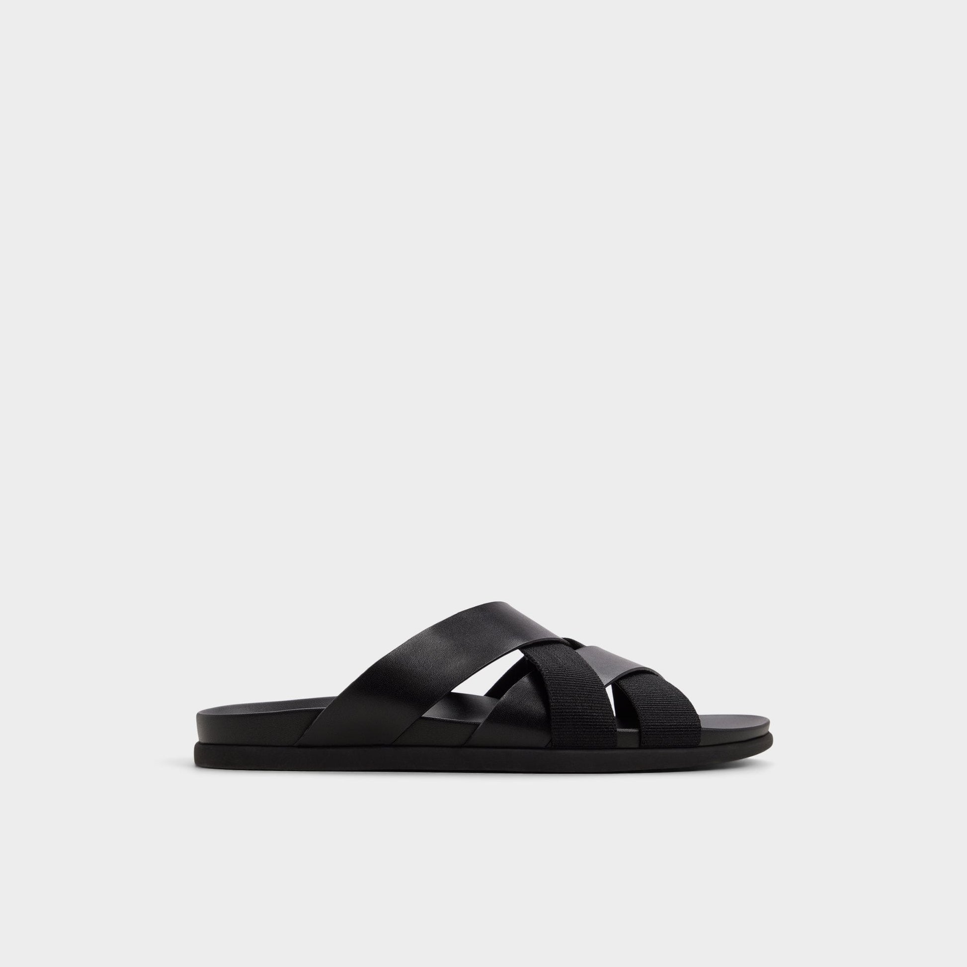 Florian in Black - Slide sandal Aldo Black