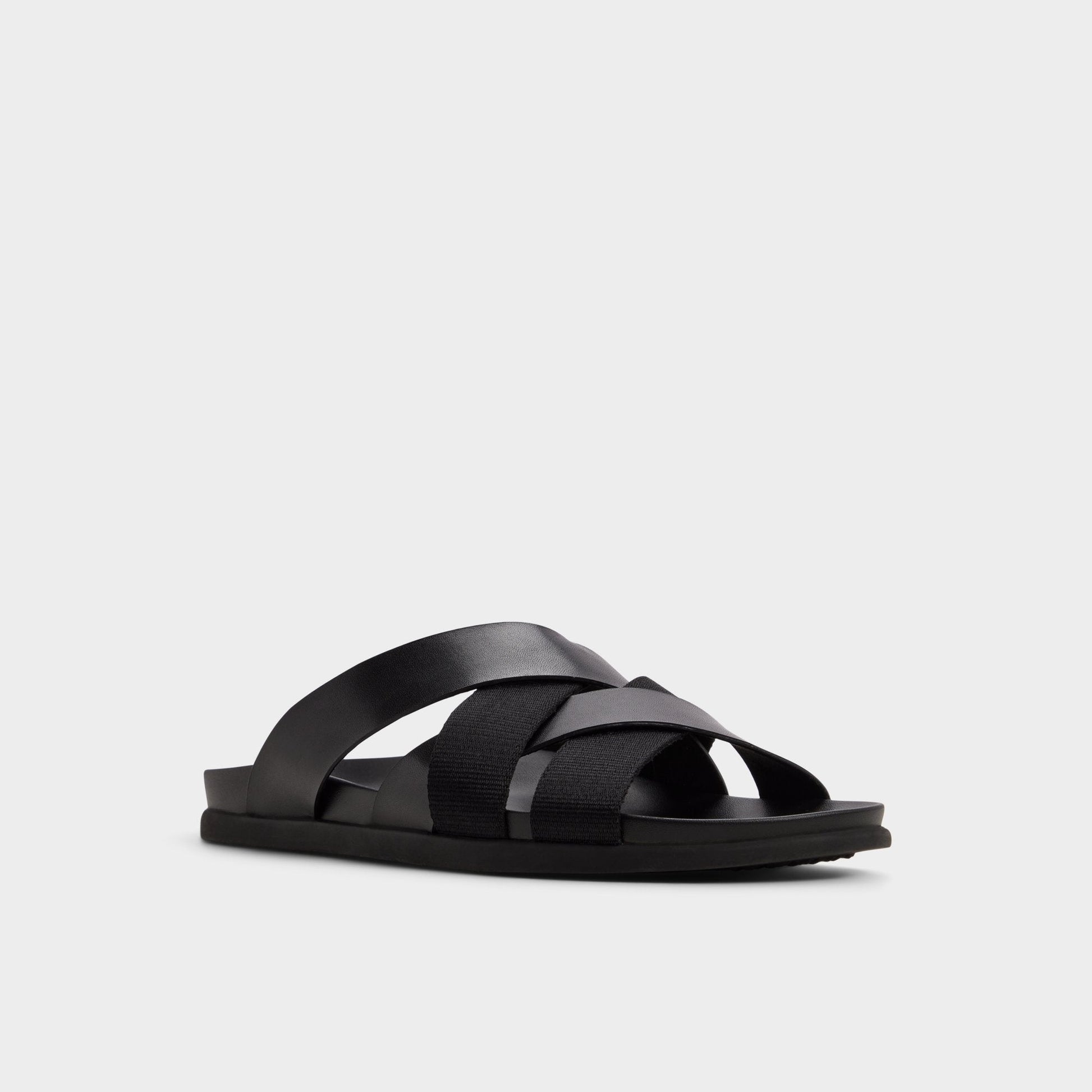 Florian in Black - Slide sandal Aldo Black