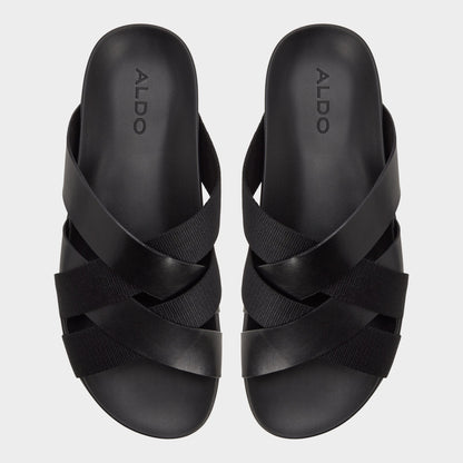 Florian in Black - Slide sandal Aldo Black