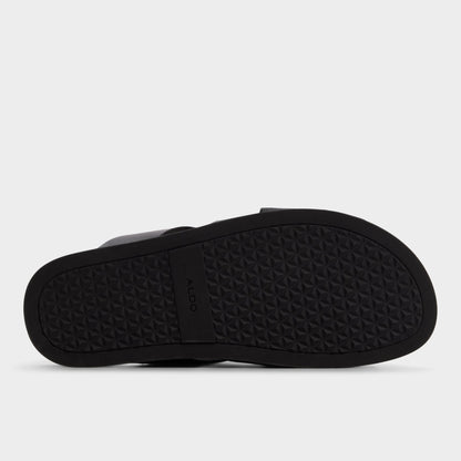 Florian in Black - Slide sandal Aldo Black