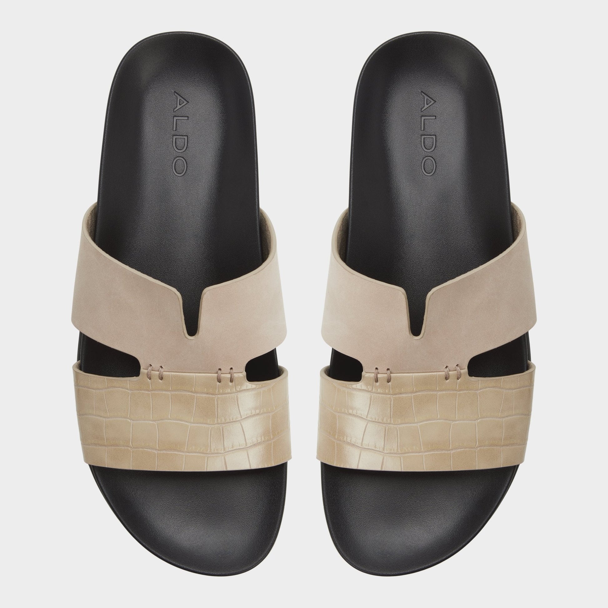 Marcelo in Taupe - Slide sandal Aldo Taupe