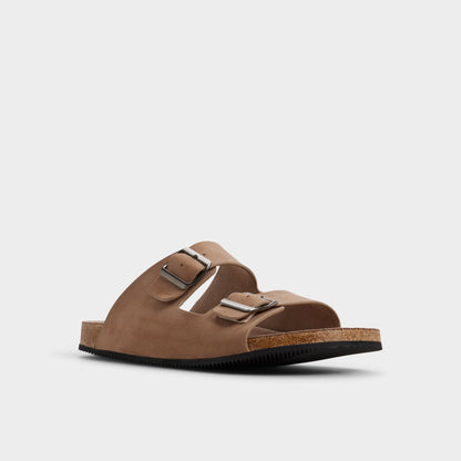 Agustin in Dark Beige - Slide sandal Aldo Dark beige