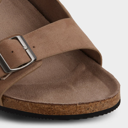 Agustin in Dark Beige - Slide sandal Aldo Dark beige